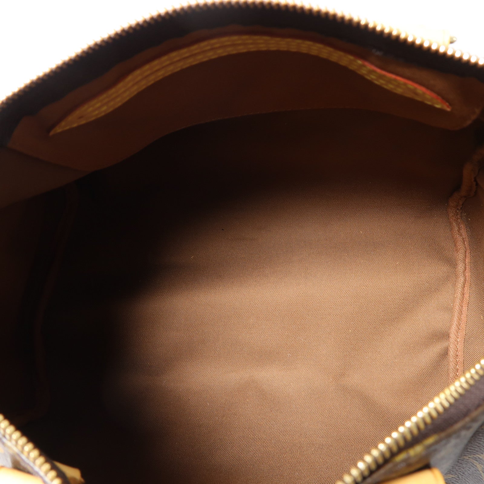 LOUIS VUITTON Monogram Speedy 30金扣手挽袋啡色