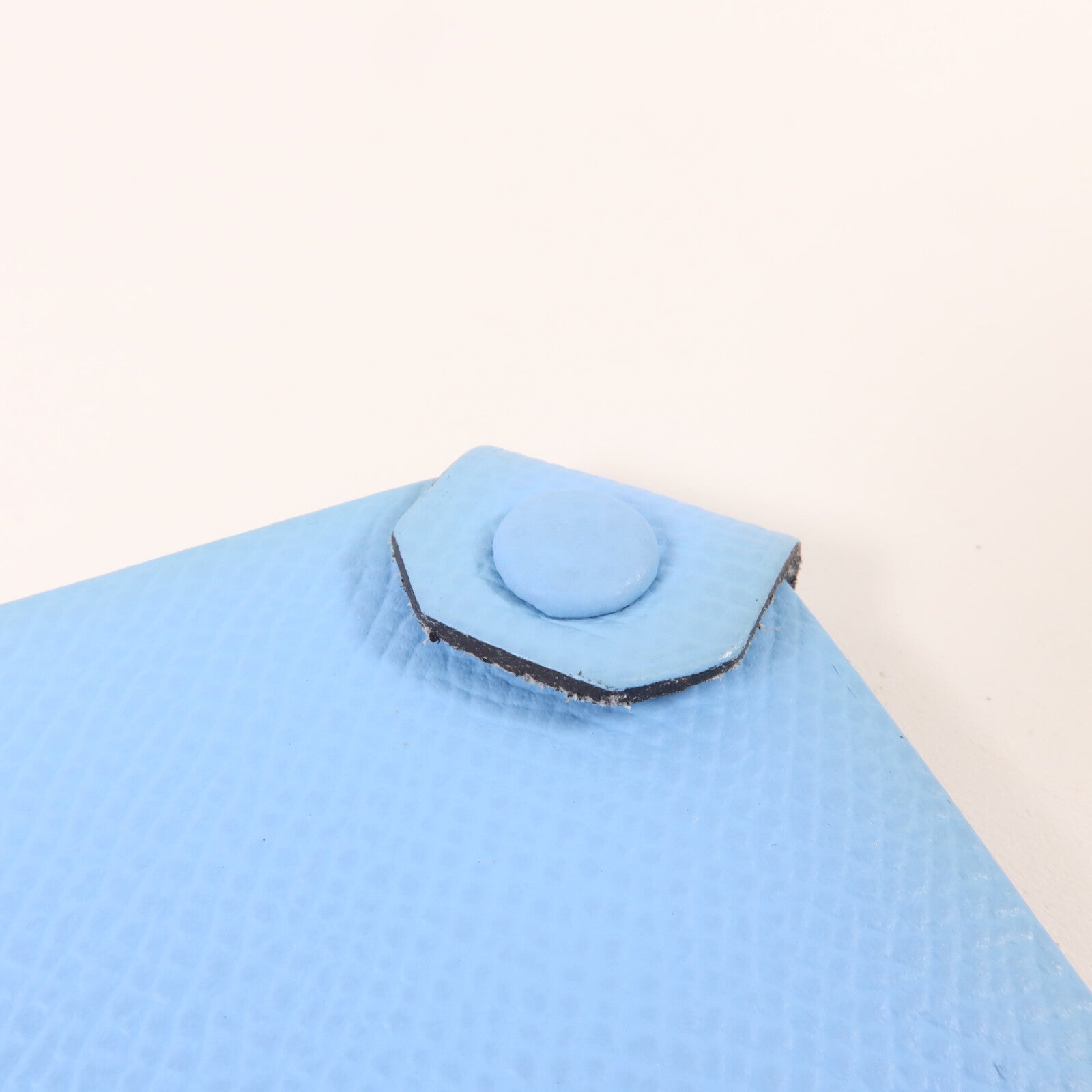 HERMES Epsom皮革Tarmac Passport Holder護照套Celeste