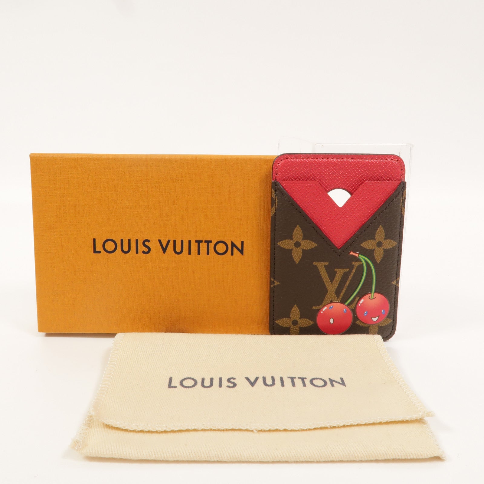 LOUIS VUITTON Monogram LVXTM Cherry Porte-Cartes Magnet卡片套