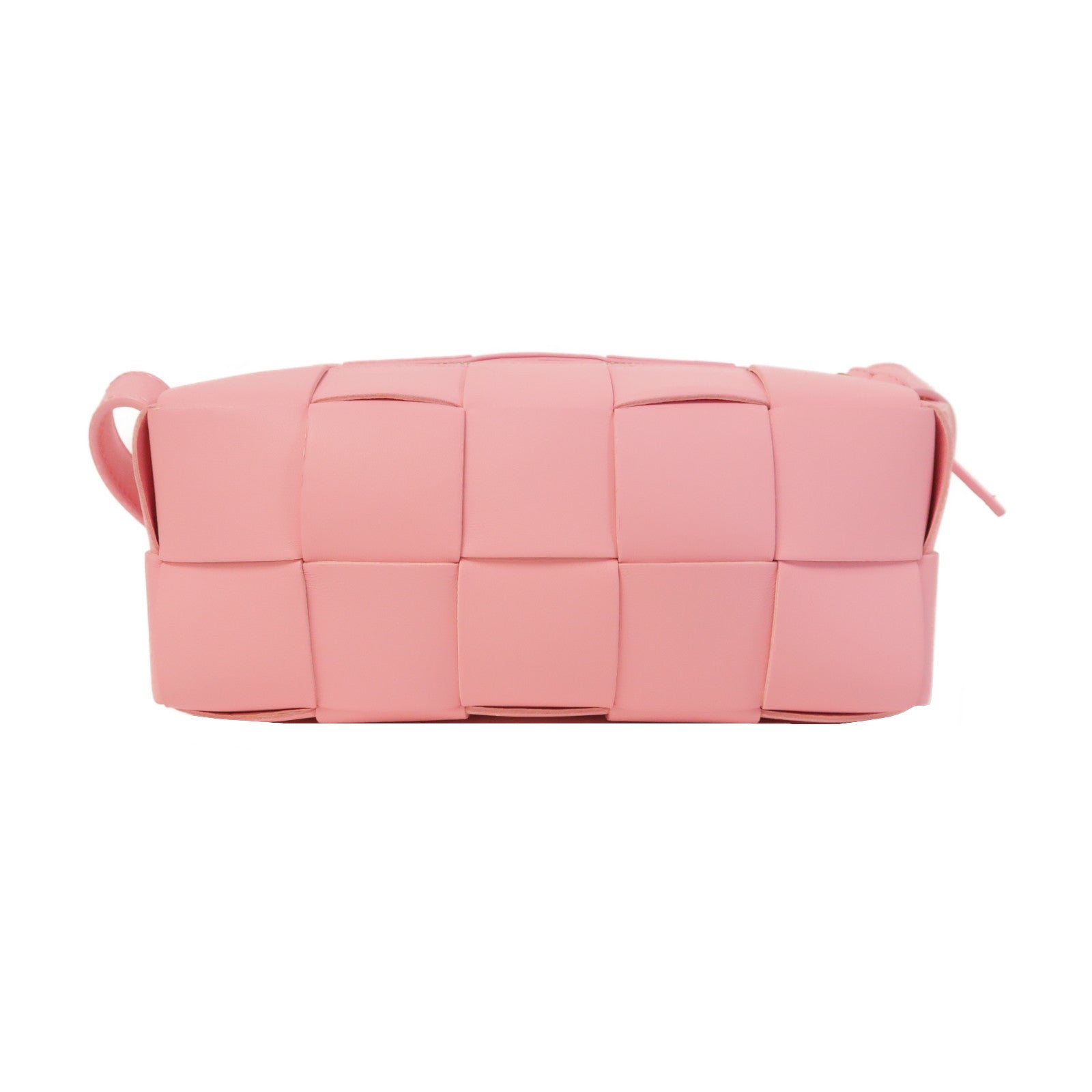 BOTTEGA VENETA 牛皮皮革Small Brick Cassette金扣肩背袋粉紅色