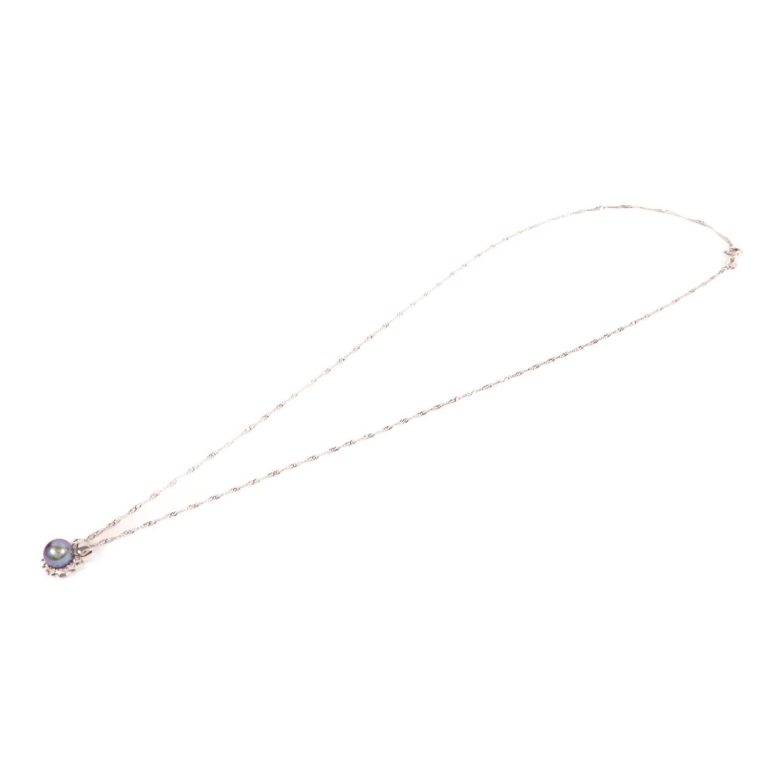 JEWELRY 18K白金Pearl Necklace項鍊