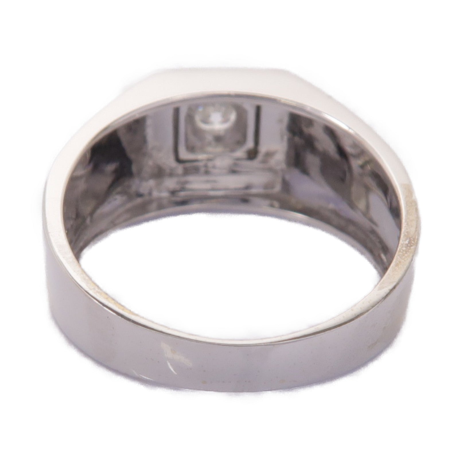 JEWELRY 【激減優惠】18K白金Diamond Ring石戒指US#7.25