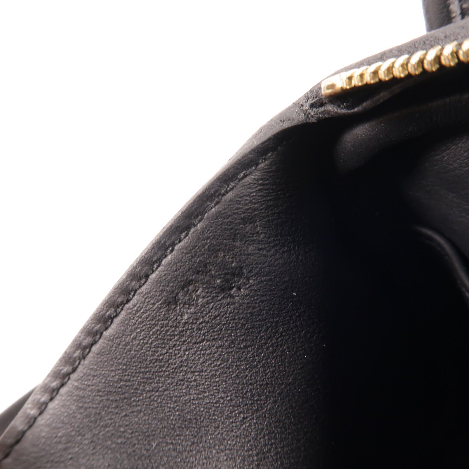 HERMES Clemence皮革Mini Lindy手挽肩背兩用袋Noir