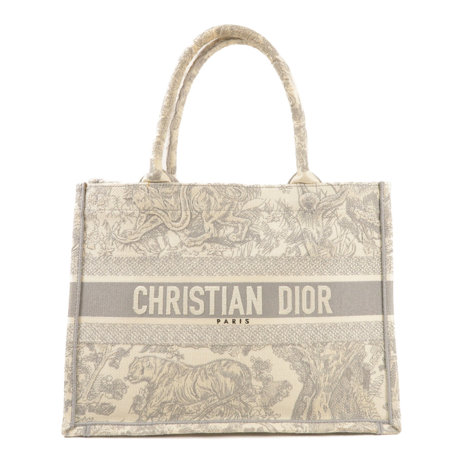 Dior 【激減優惠】帆布Medium Book Tote手挽袋