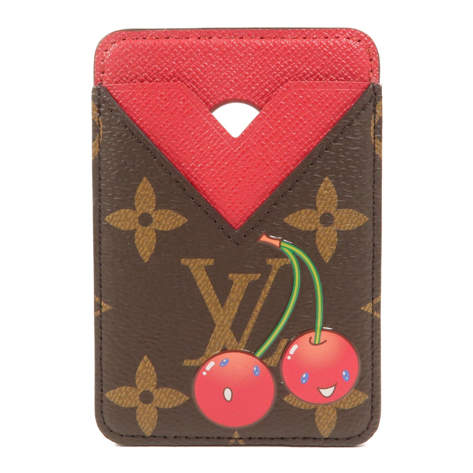 LOUIS VUITTON Monogram LVXTM Cherry Porte-Cartes Magnet卡片套