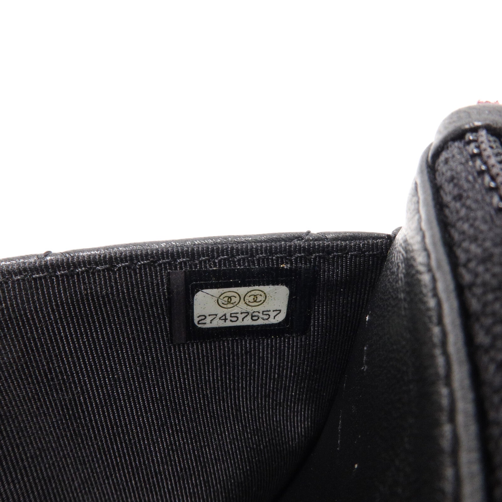 CHANEL 羊皮皮革WOC Wallet On Chain鏈帶肩背袋