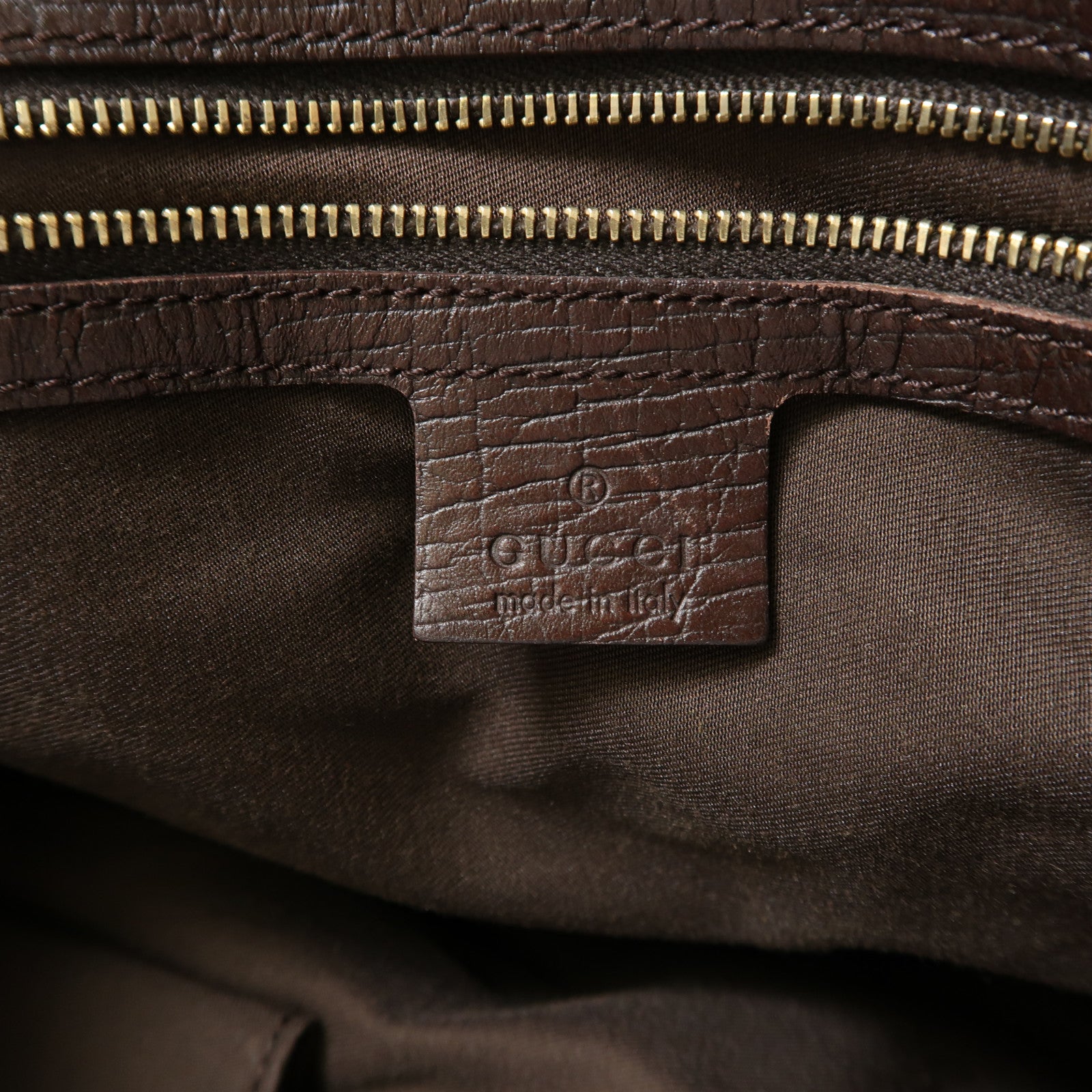 GUCCI 帆布Shoulder Bag金扣肩背袋