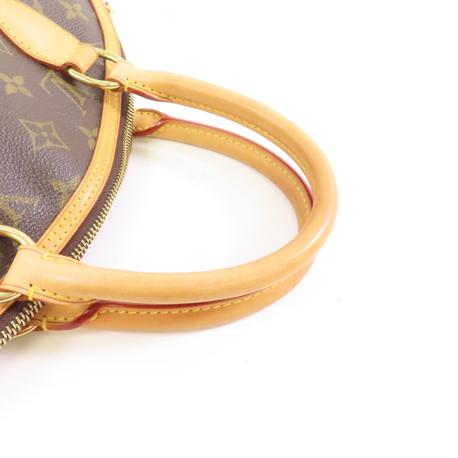 LOUIS VUITTON 【激減優惠】Monogram Lockit金扣手挽袋啡色