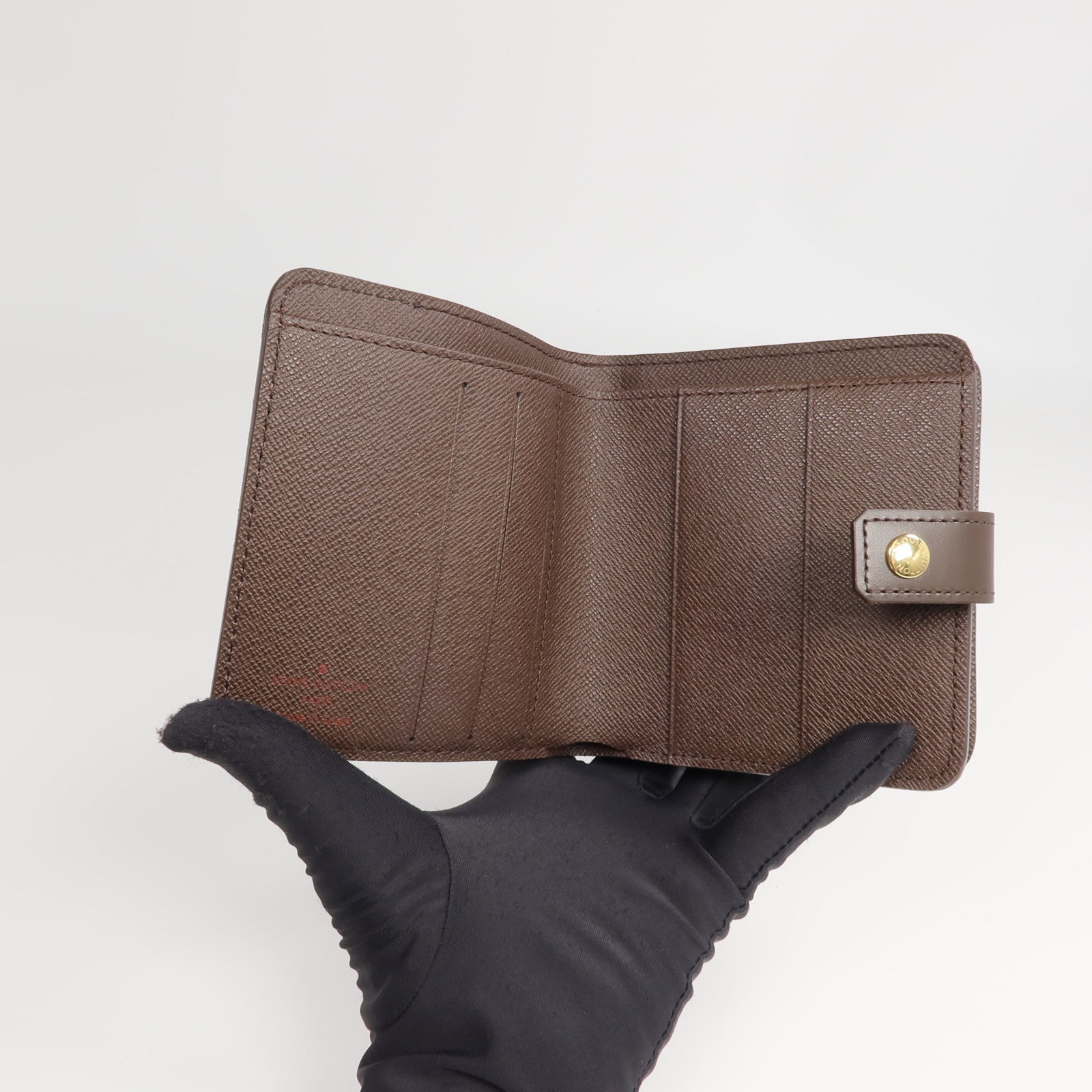 LOUIS VUITTON Damier Compact Zip Wallet錢包