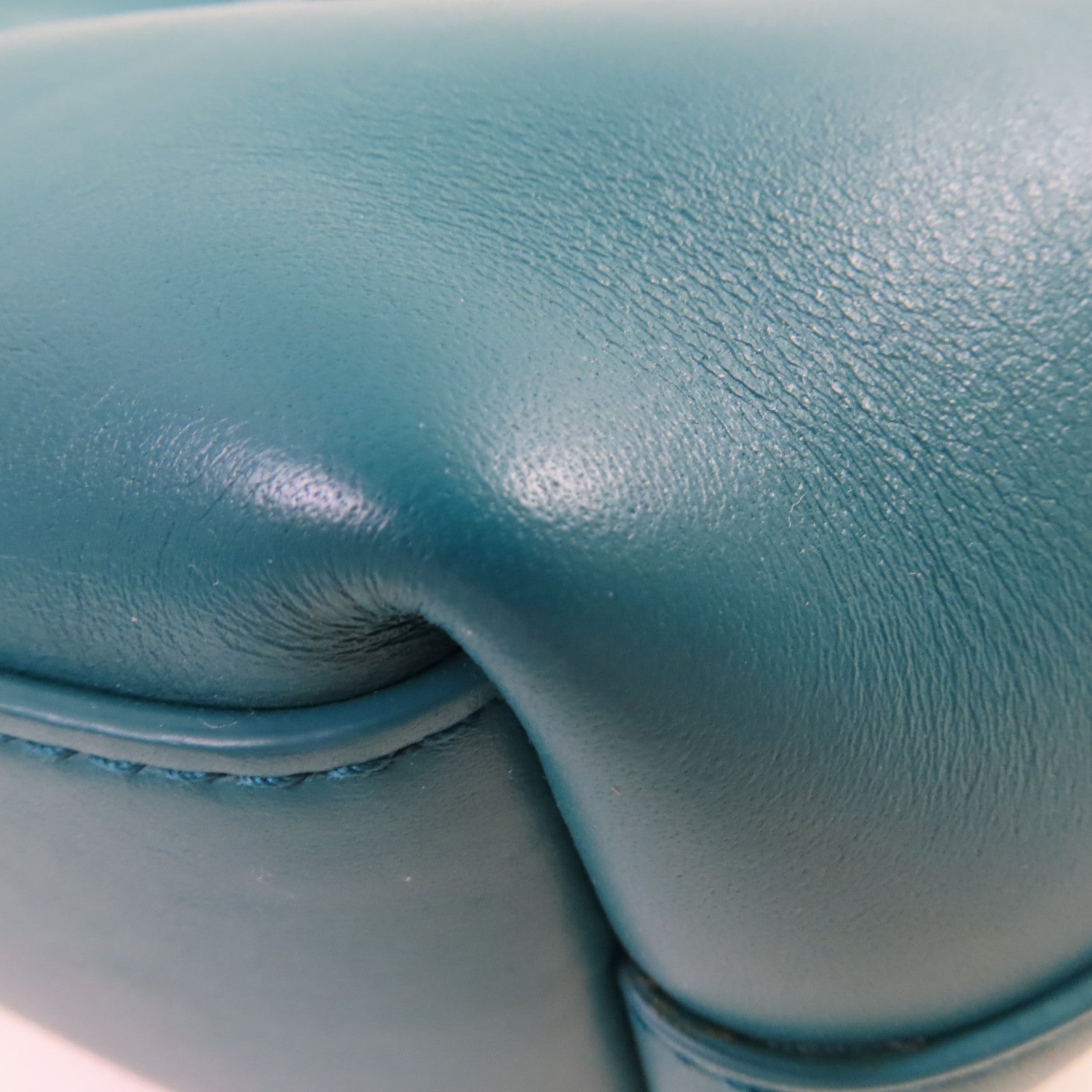 BOTTEGA VENETA 【激減優惠】牛皮皮革Point Shoulder Bag金扣肩背袋綠色