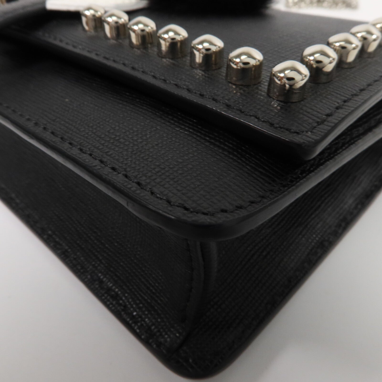 FENDI 牛皮皮革Karlito Woc鏈帶肩背袋