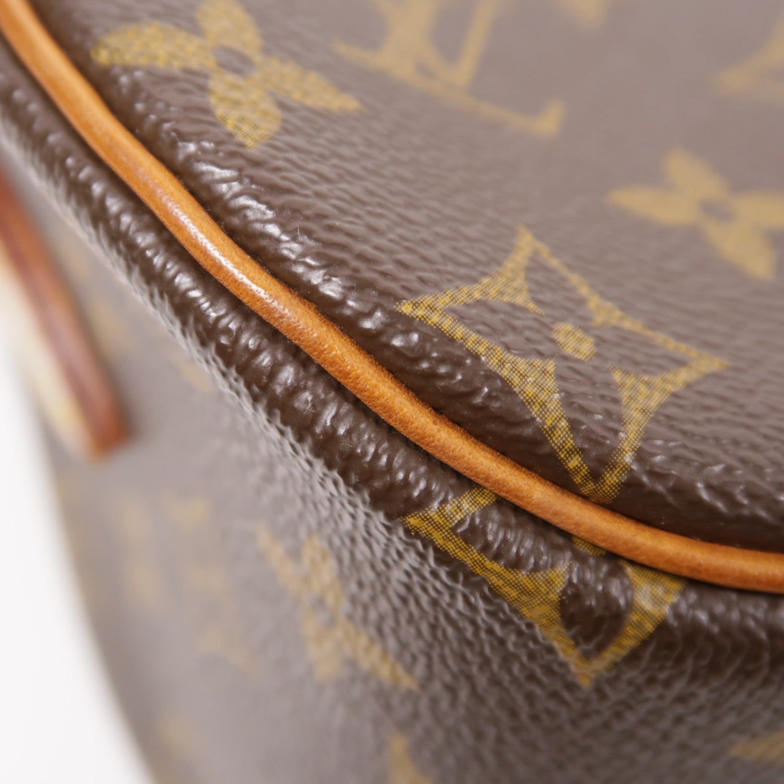LOUIS VUITTON Monogram Blois金扣肩背袋棕色