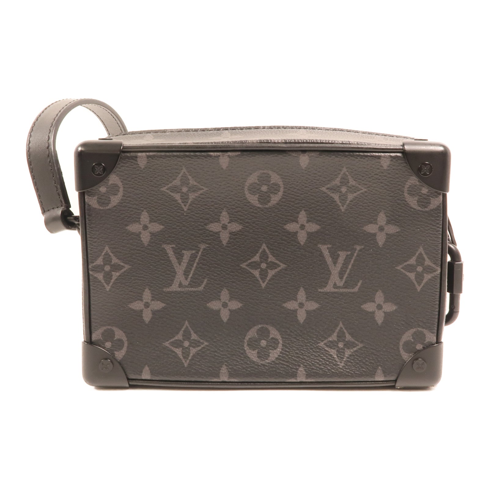 LOUIS VUITTON Monogram Eclipse Mini Soft Trunk肩背袋