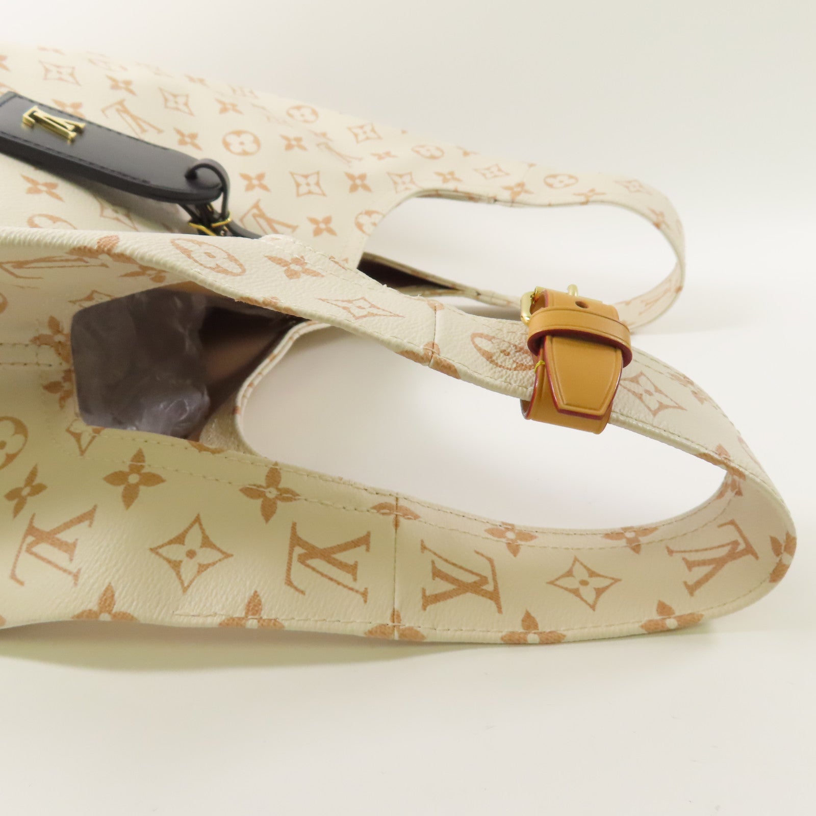 LOUIS VUITTON Monogram Atlantis GM金扣手挽袋