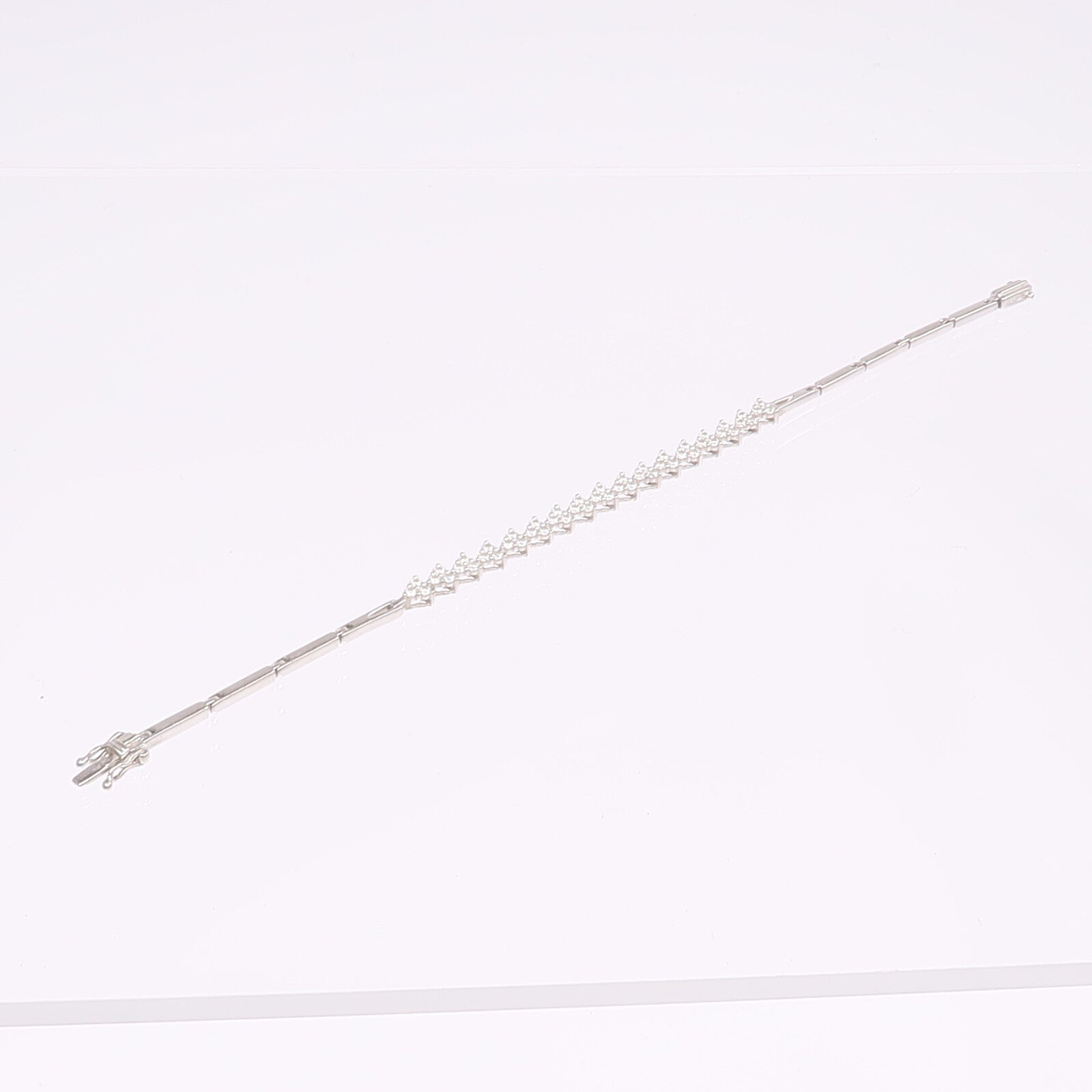 JEWELRY 【激減優惠】18K白金Diamond Bracelet鑽石手鏈