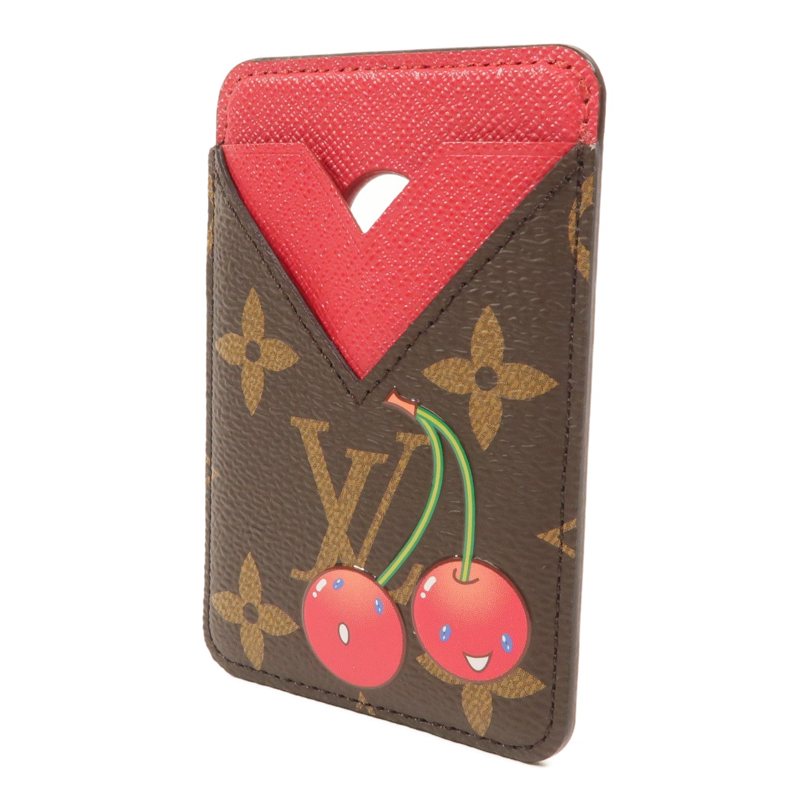 LOUIS VUITTON Monogram LVXTM Cherry Porte-Cartes Magnet卡片套