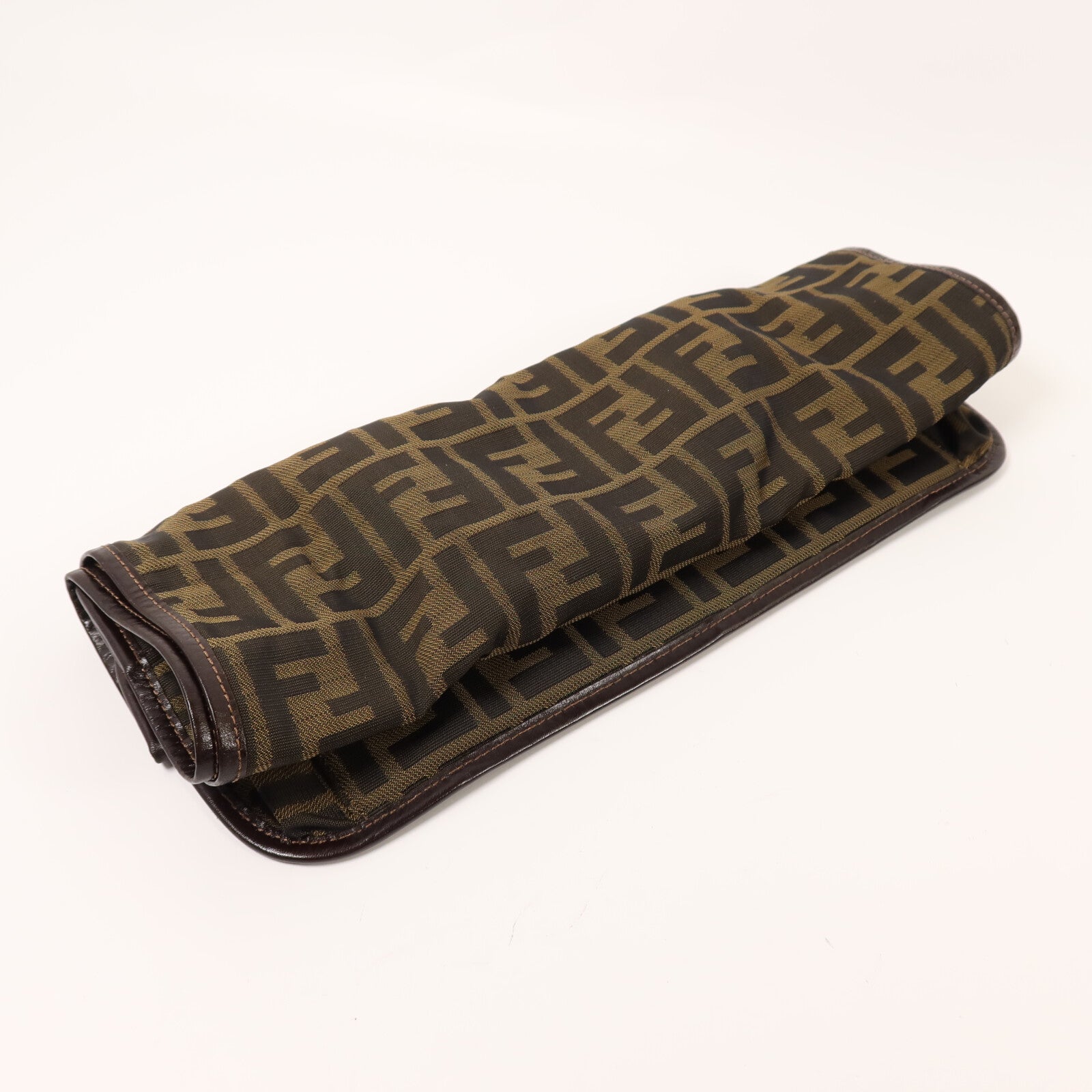 FENDI 帆布Hand Bag銀扣手挽袋