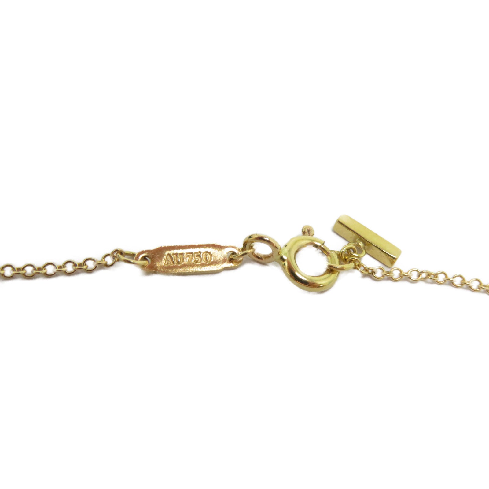 TIFFANY＆CO 18K黃金Smile Necklace項鍊
