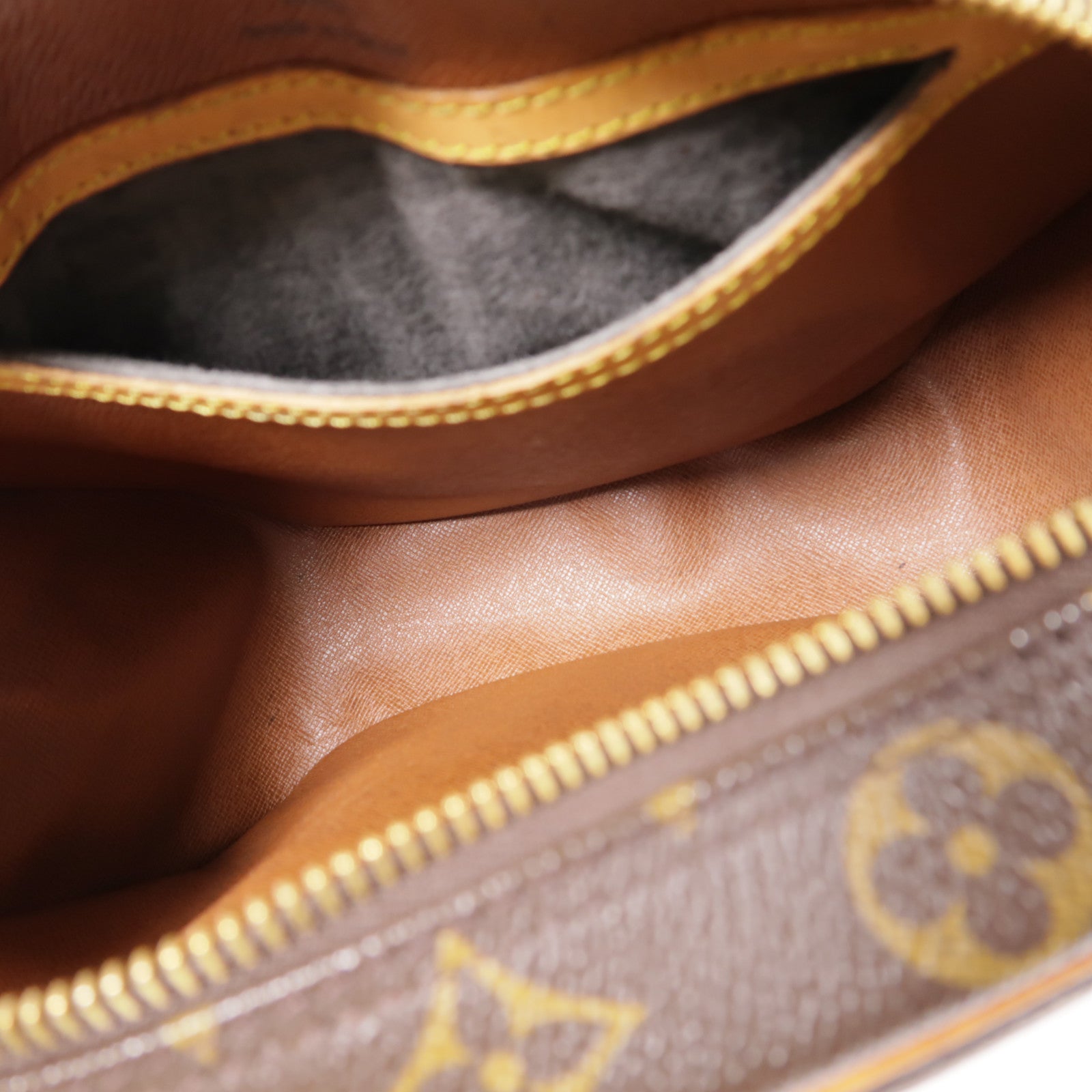 LOUIS VUITTON Monogram Blois金扣肩背袋棕色