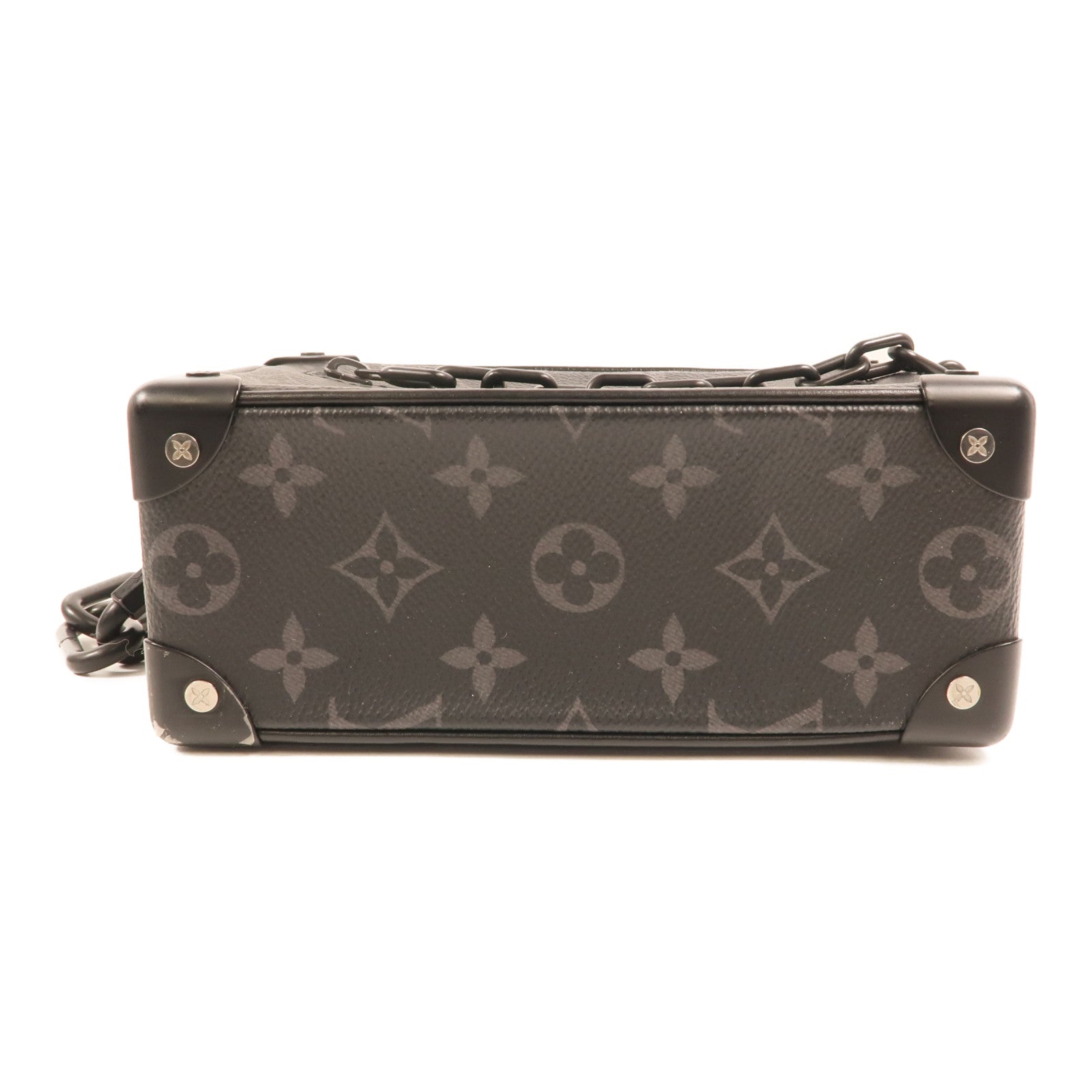 LOUIS VUITTON Monogram Eclipse Mini Soft Trunk肩背袋