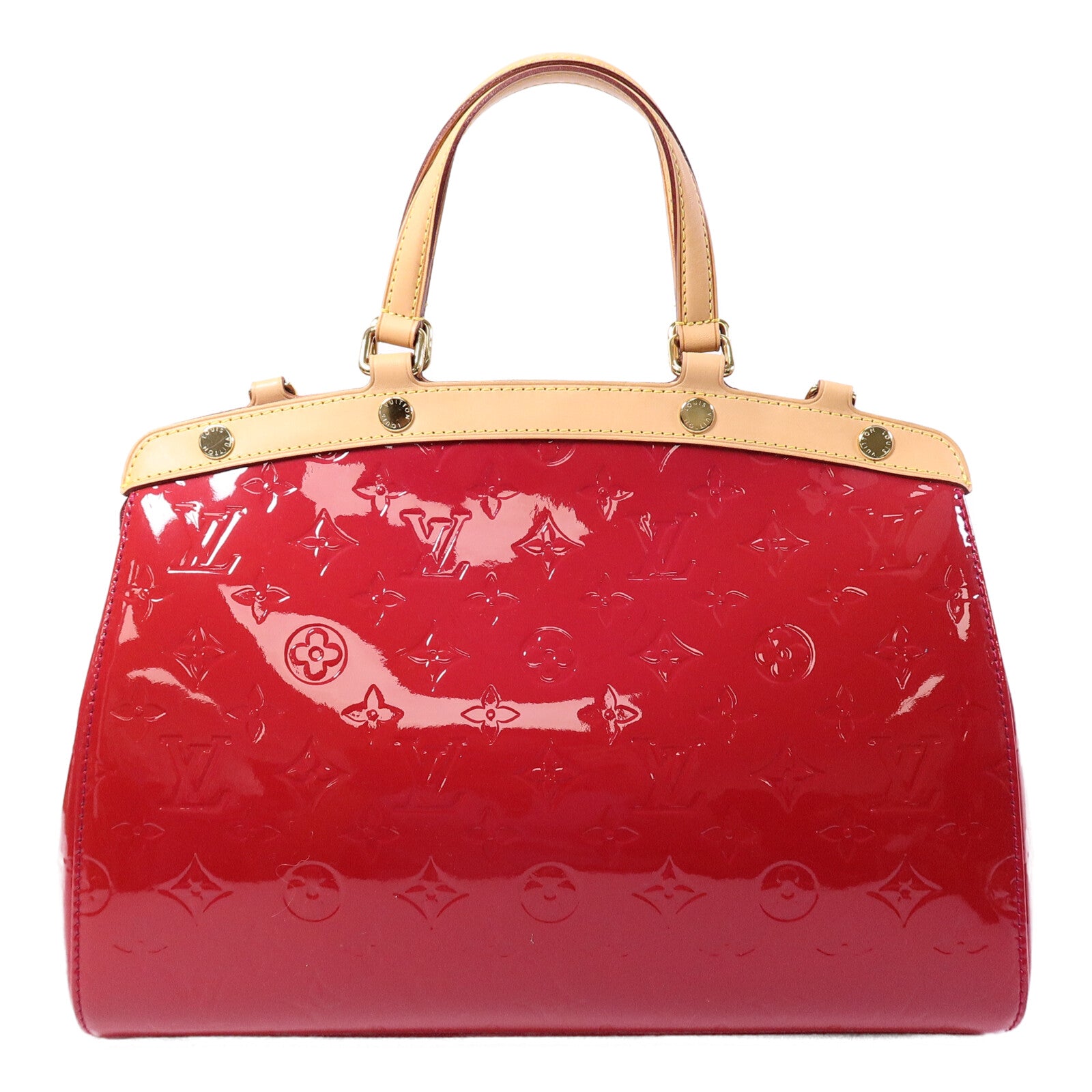 LOUIS VUITTON Monogram Vernis Brea MM手挽袋