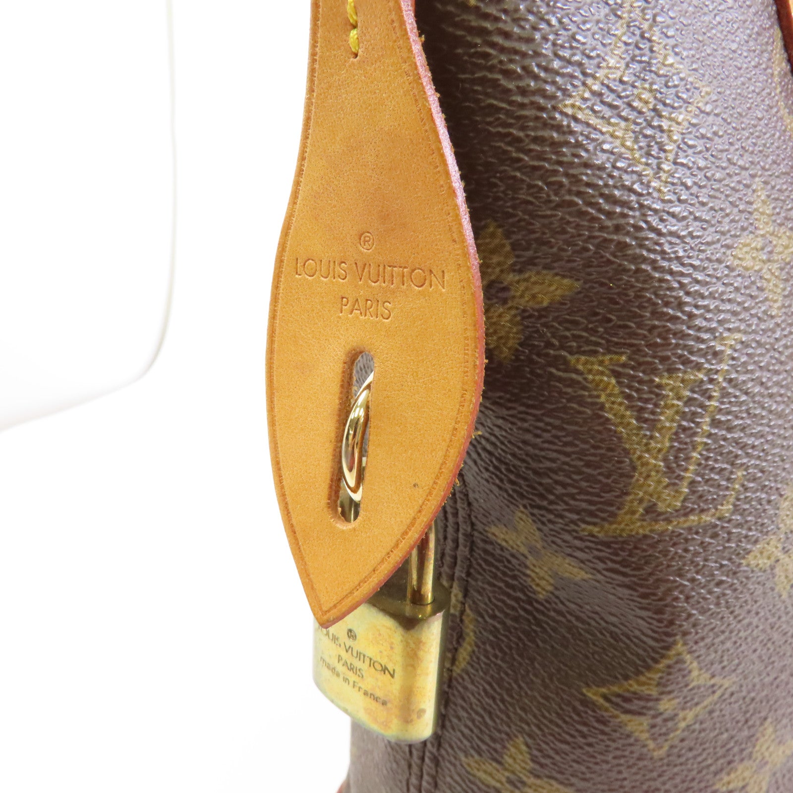 LOUIS VUITTON 【激減優惠】Monogram Lockit金扣手挽袋啡色