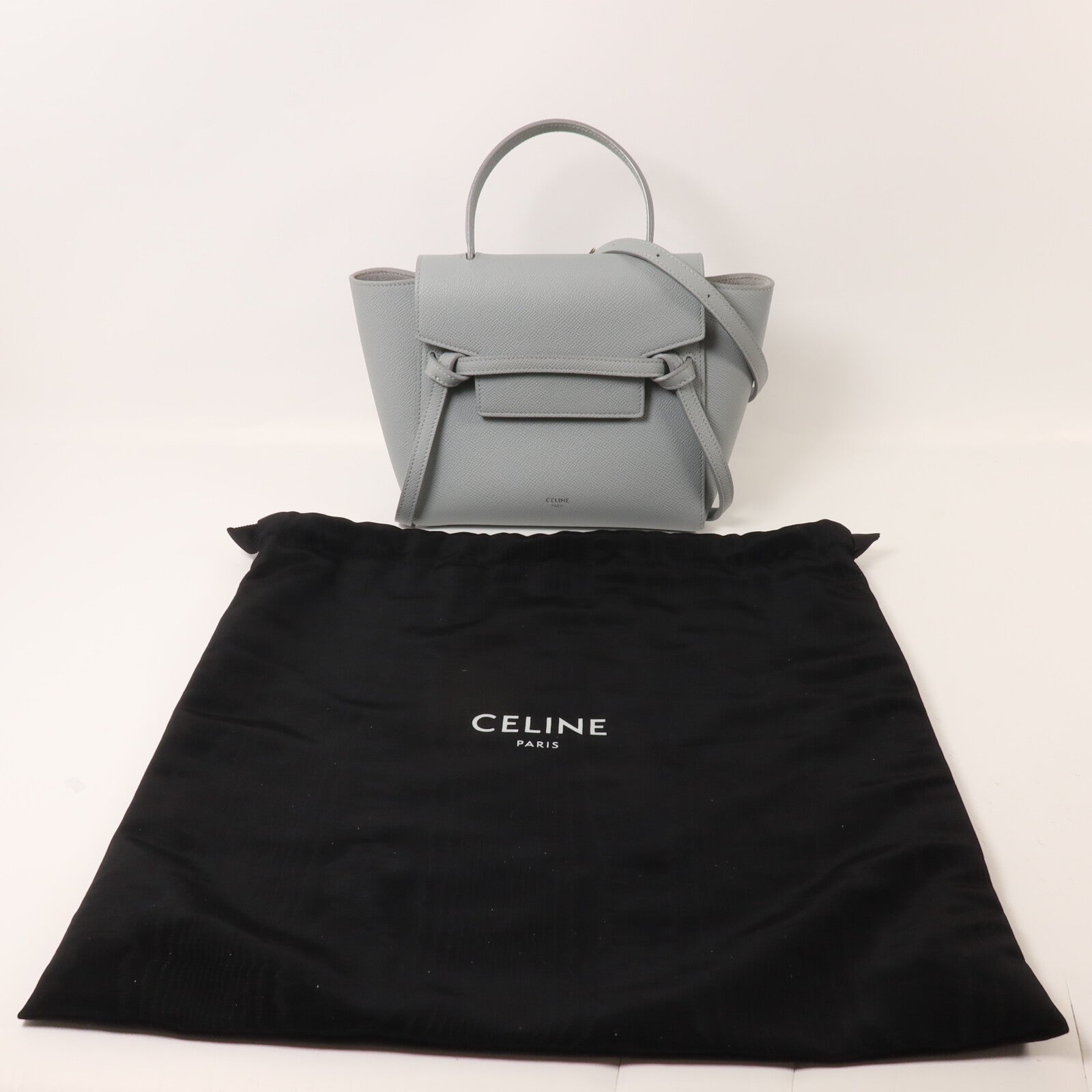 CELINE 牛皮皮革Nano Belt Bag手挽肩背兩用袋