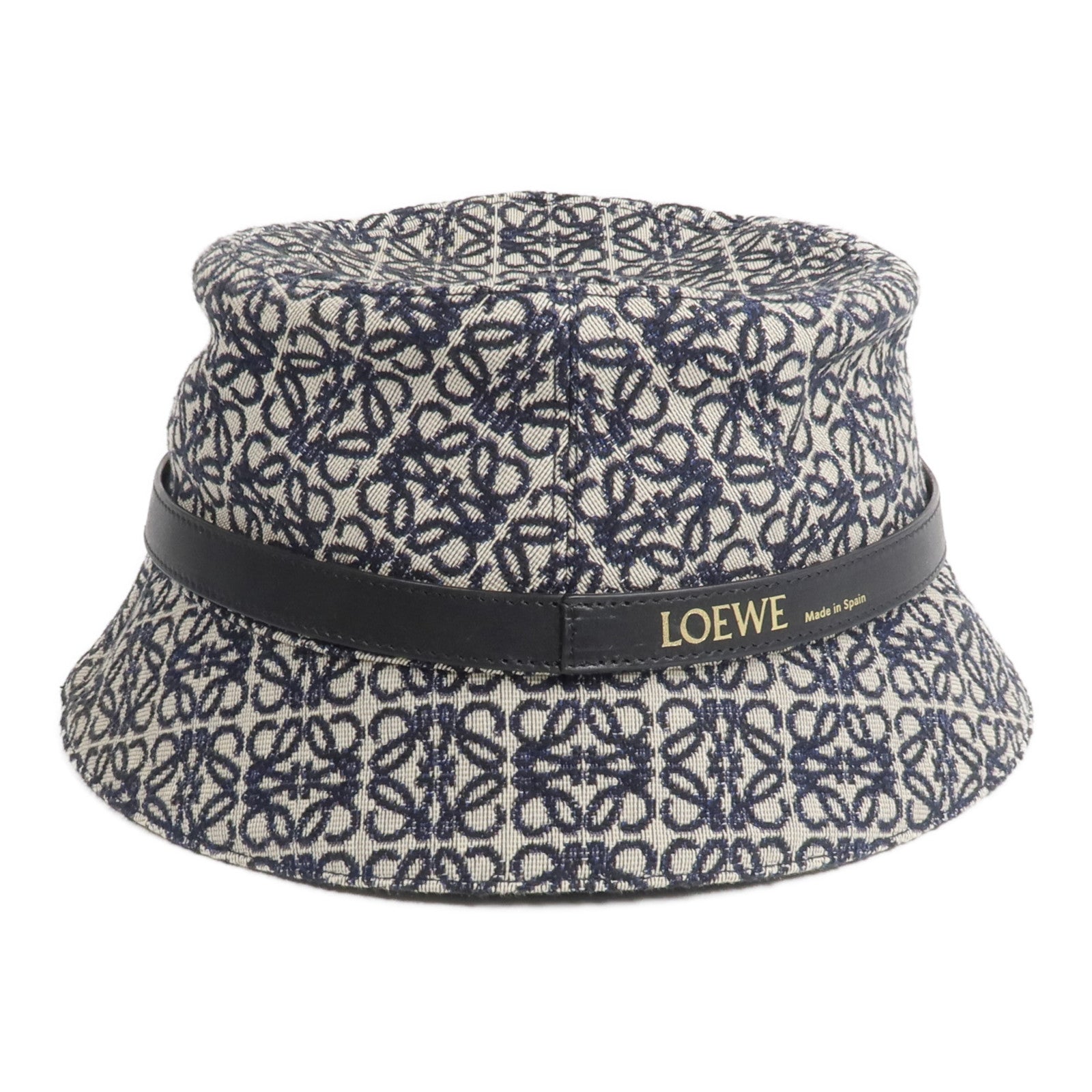 LOEWE 帆布Anagram Bucket Hat帽子
