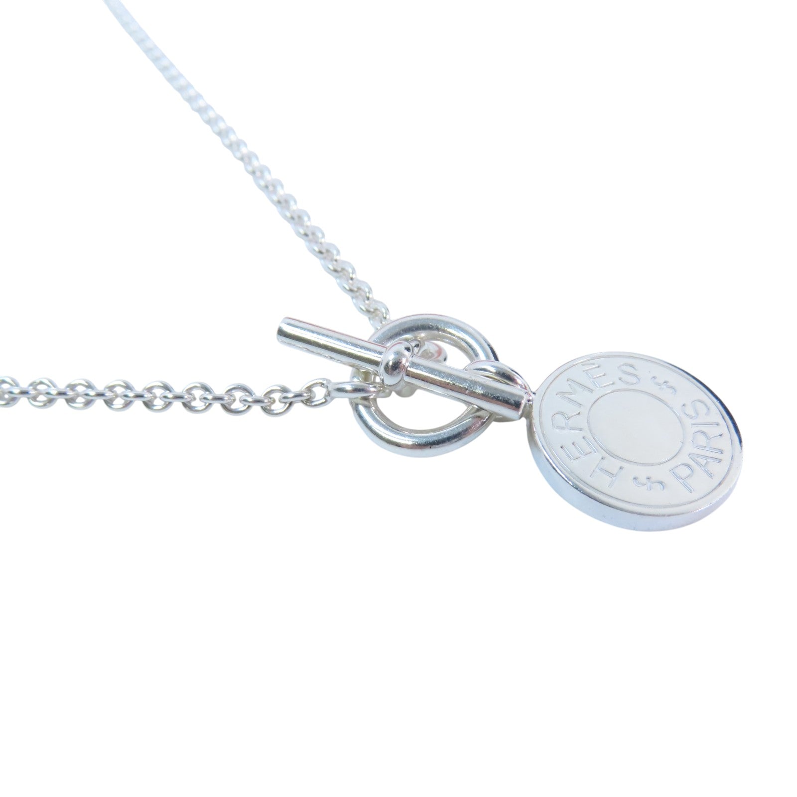 \"国内入手不可！\"【HERMES】ネックレス Amulettes H Ex-Libris Amulettes Hermès Ex-Libris pendant | Hermès USA