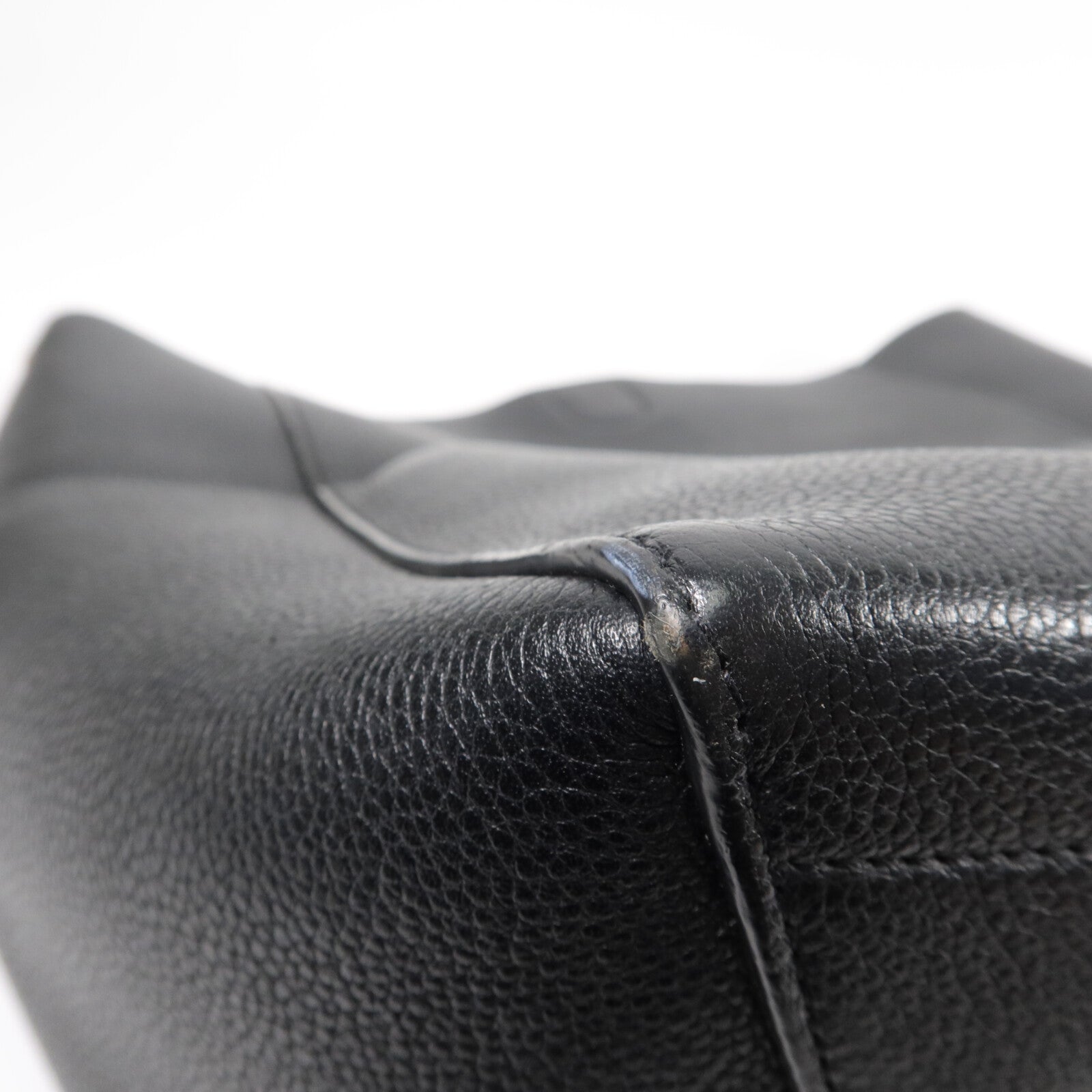 CELINE 牛皮皮革Sangle Bucket Medium肩背袋