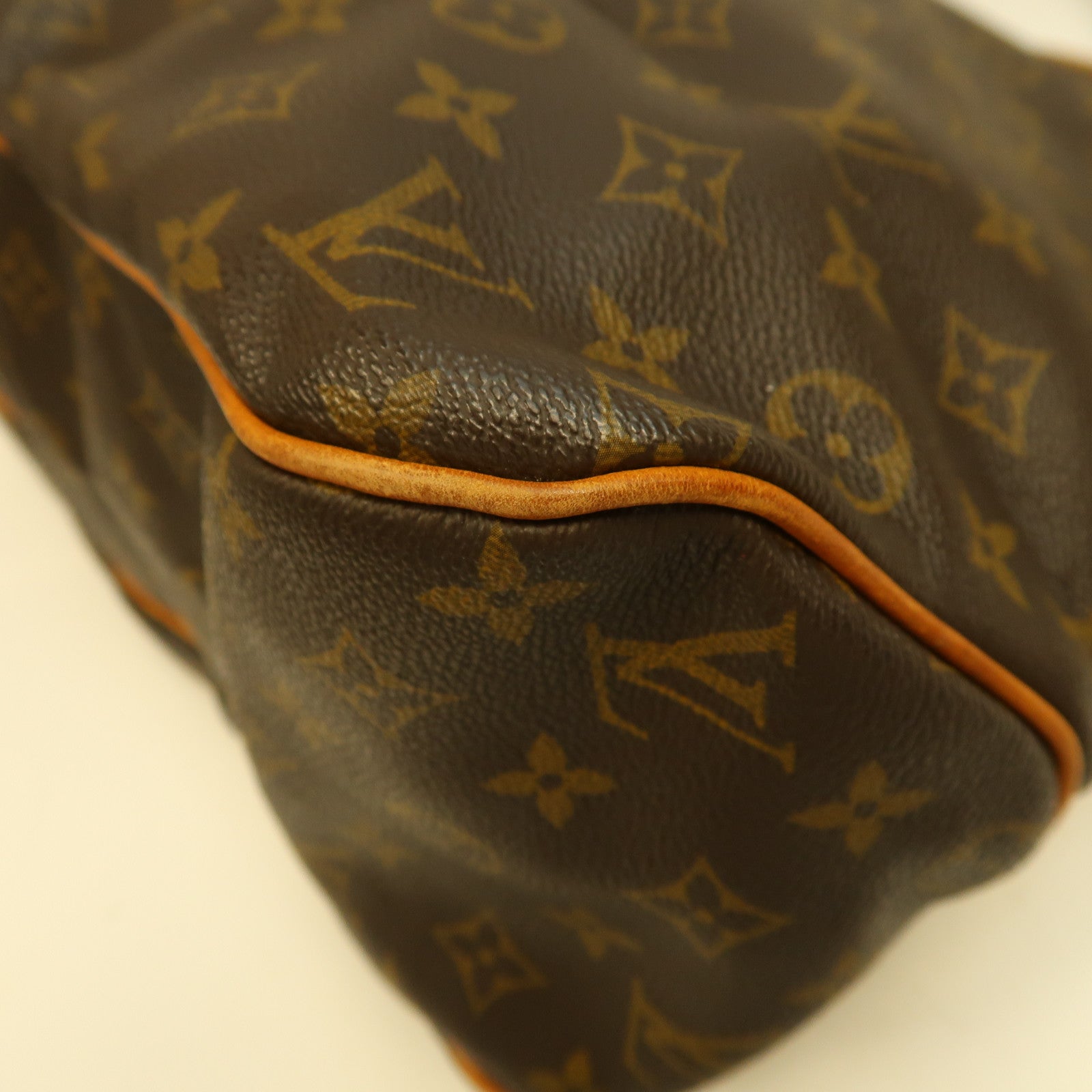 LOUIS VUITTON 【激減優惠】Monogram Delightful MM金扣肩背袋啡色