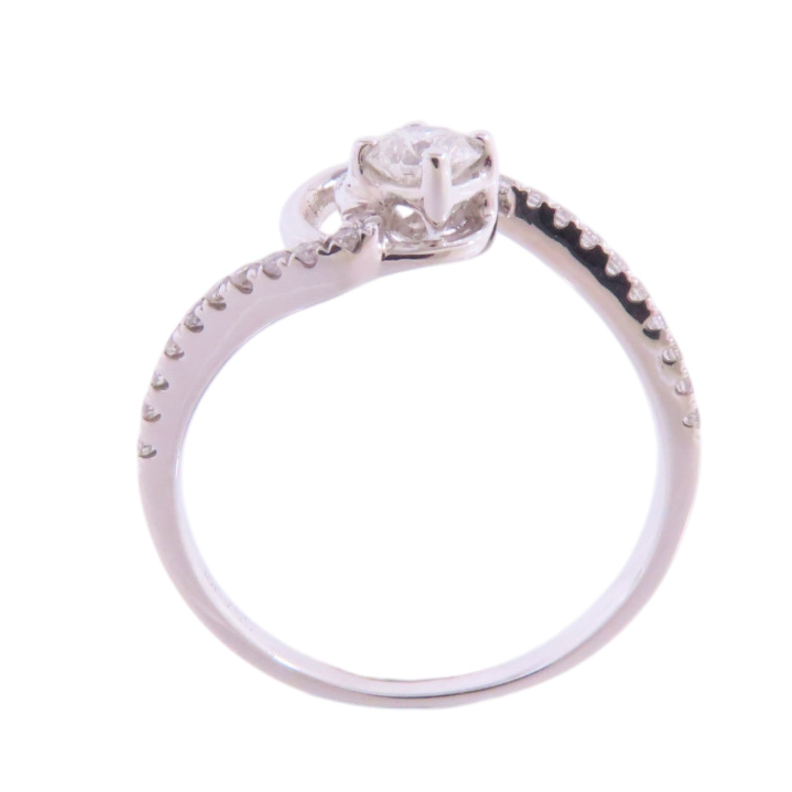 JEWELRY 【激減優惠】18K白金/鑽石Diamond Ring戒指US#6.5