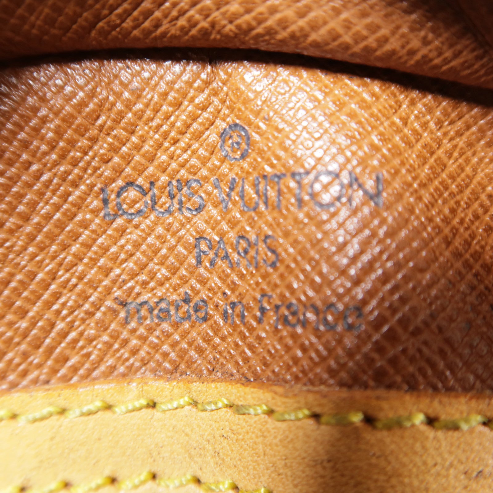 LOUIS VUITTON Monogram Blois金扣肩背袋棕色