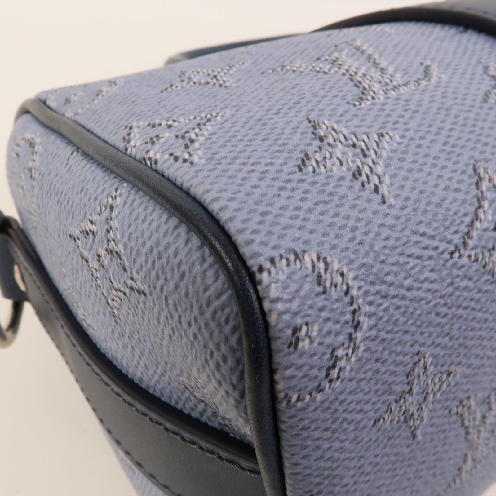 LOUIS VUITTON Monogram Heritage Keepall Bandouliere 25銀扣手挽肩背兩用袋