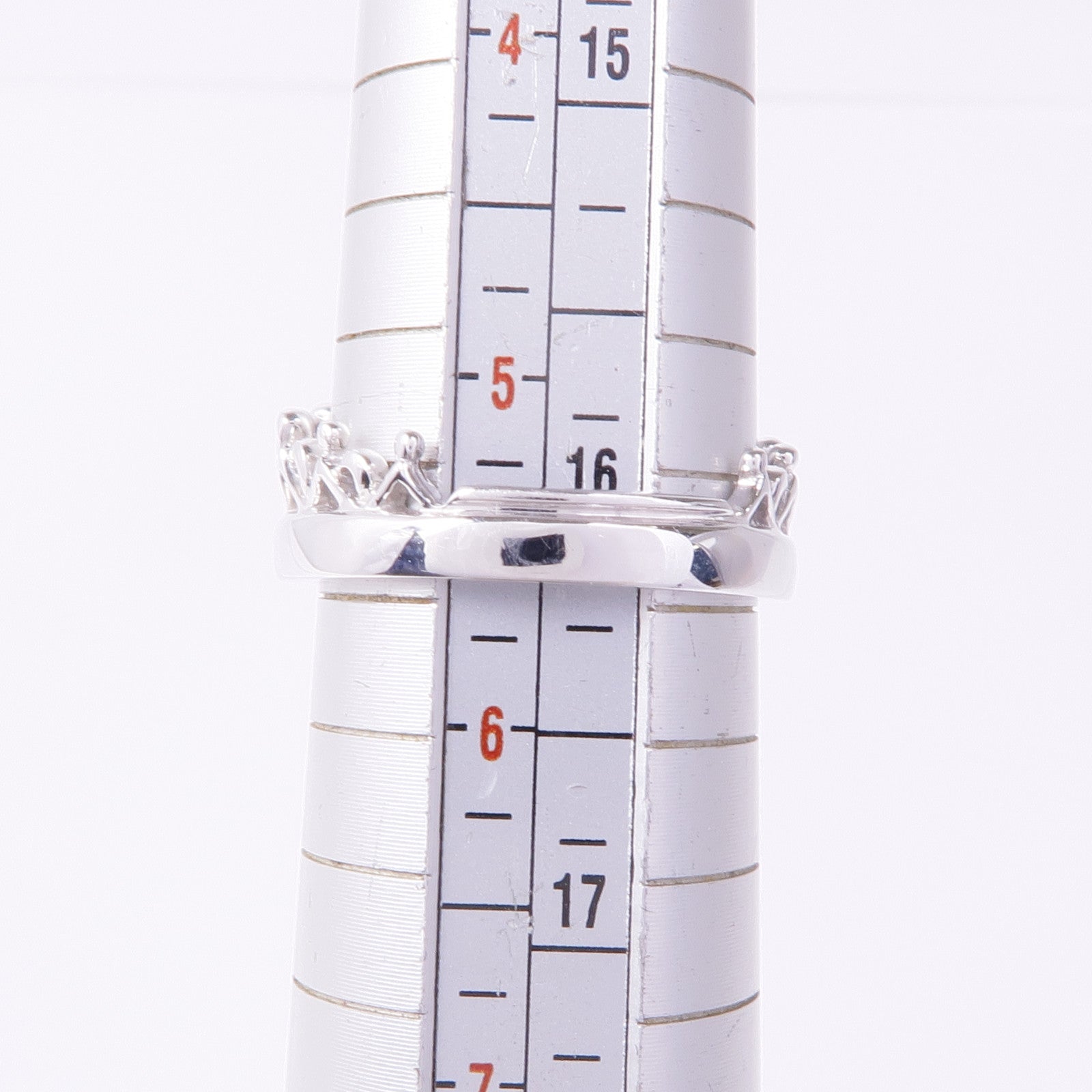 JEWELRY 【激減優惠】18K白金Diamond Ring鑽石戒指US#5.25