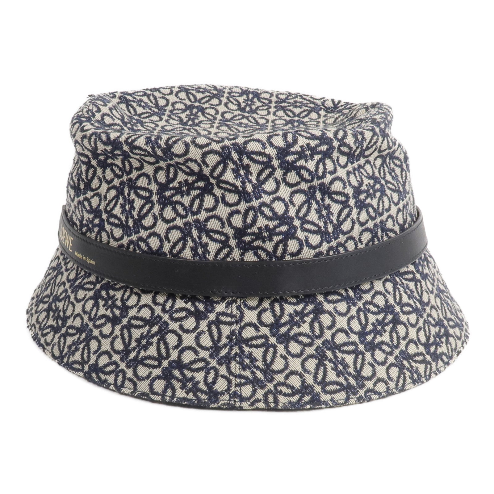 LOEWE 帆布Anagram Bucket Hat帽子