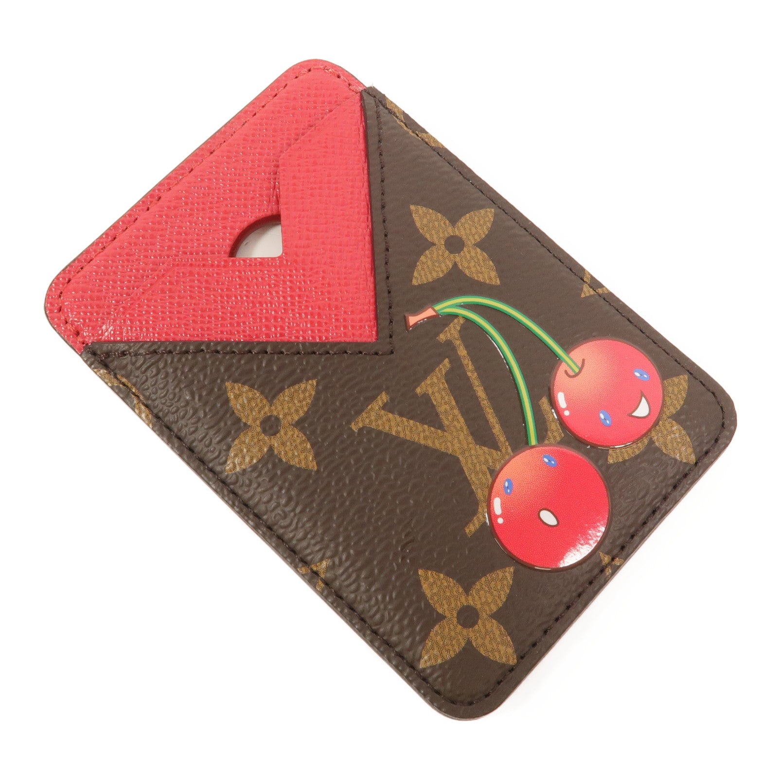 LOUIS VUITTON Monogram LVXTM Cherry Porte-Cartes Magnet卡片套