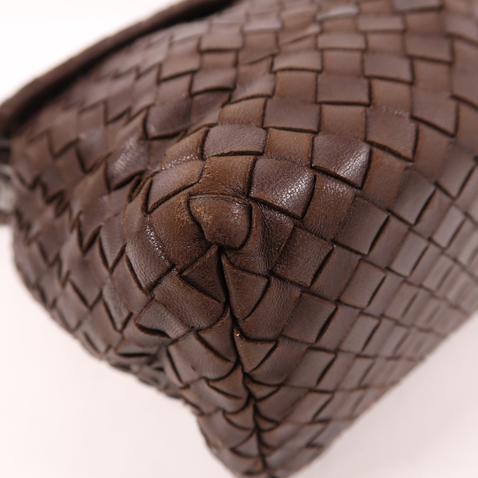 BOTTEGA VENETA 羊皮皮革Shoulder Bag金扣肩背袋