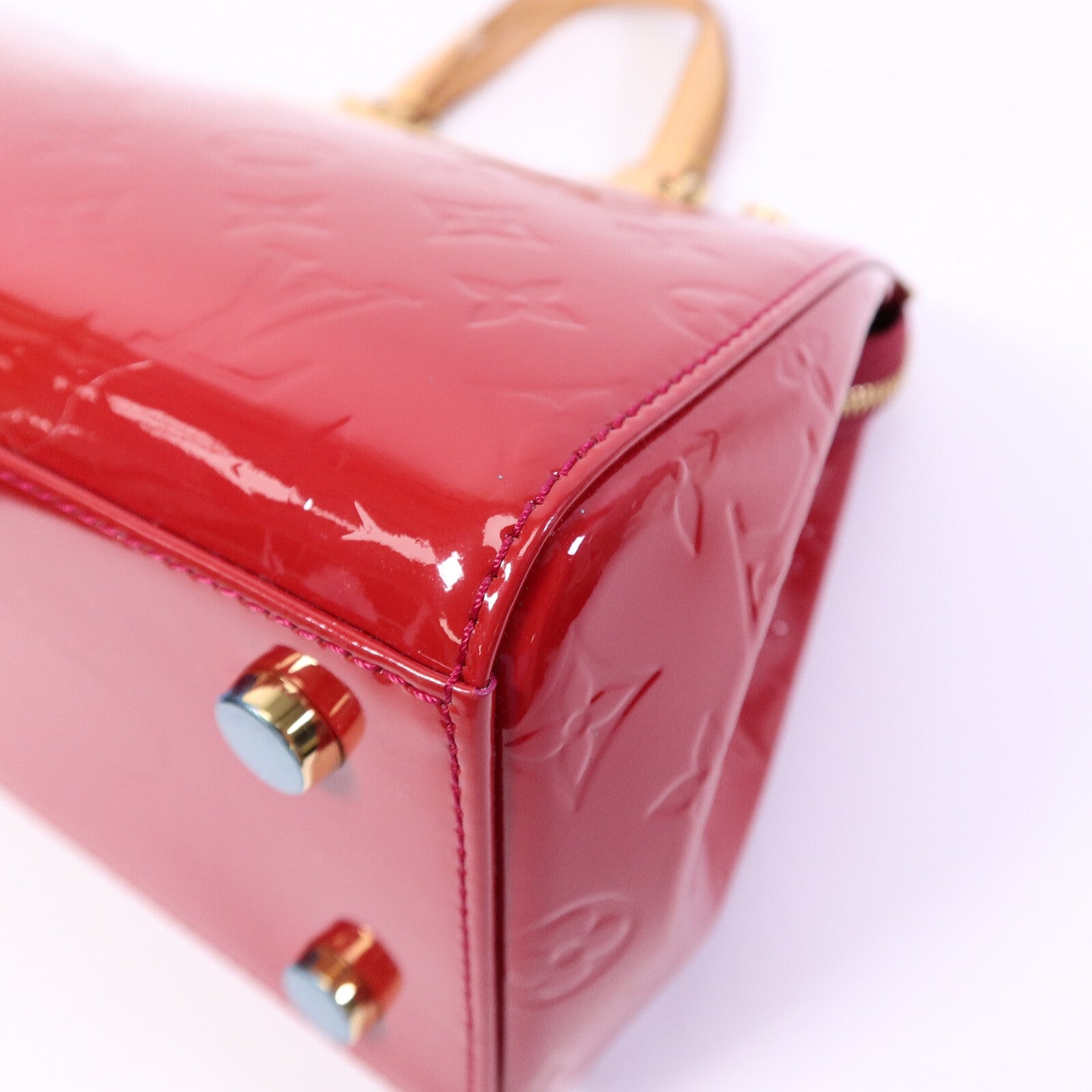 LOUIS VUITTON Monogram Vernis Brea MM手挽袋