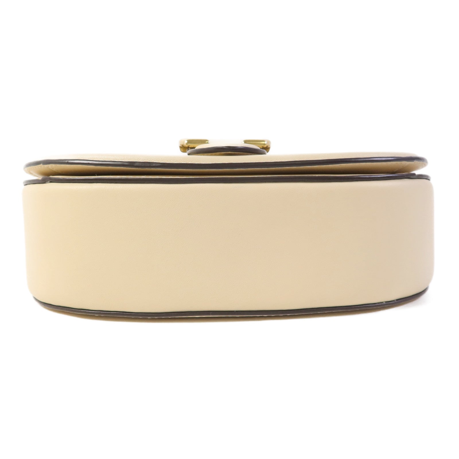 COACH 皮革Shoulder Bag金扣肩背袋