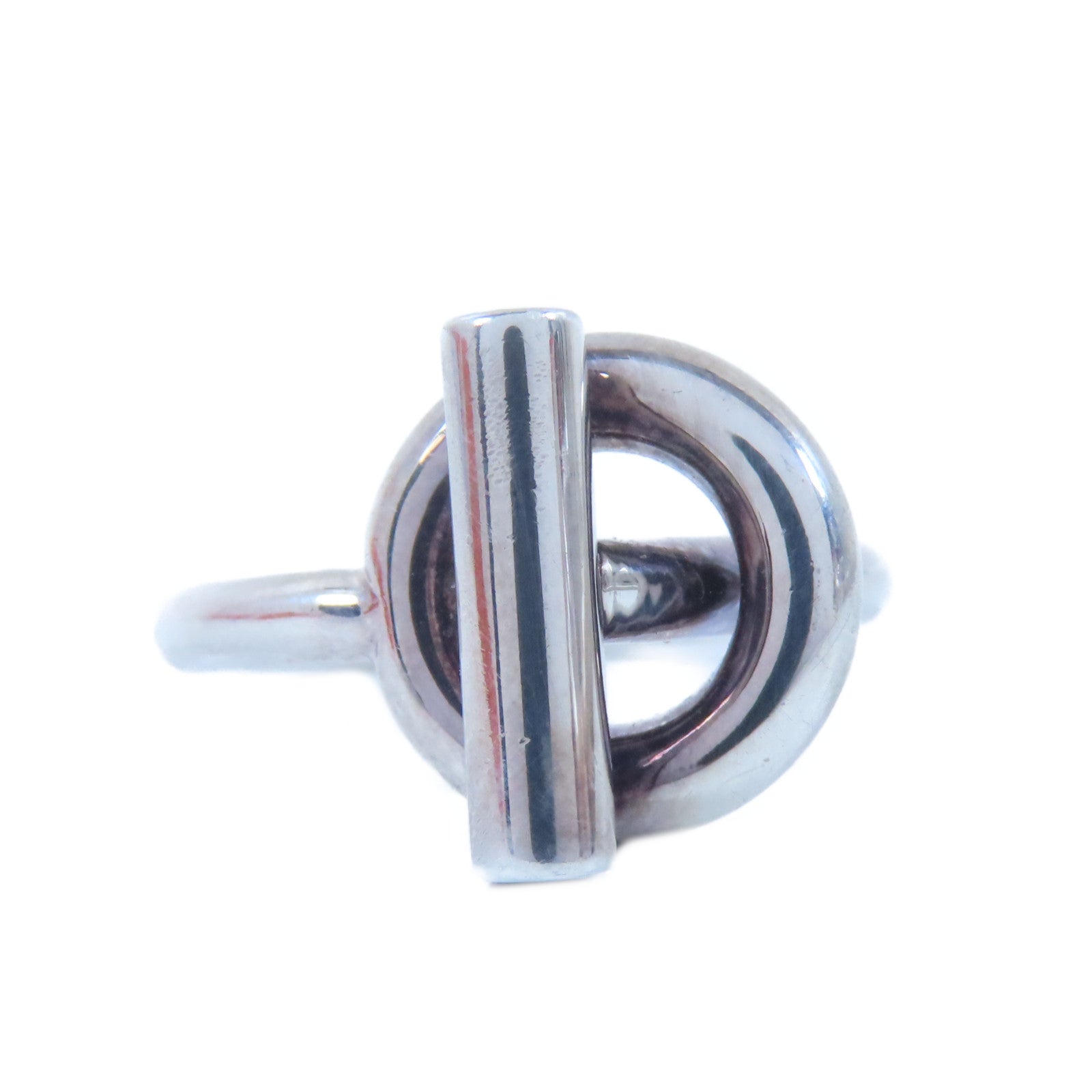 HERMES 925純銀Echappee Ring戒指US#8.75