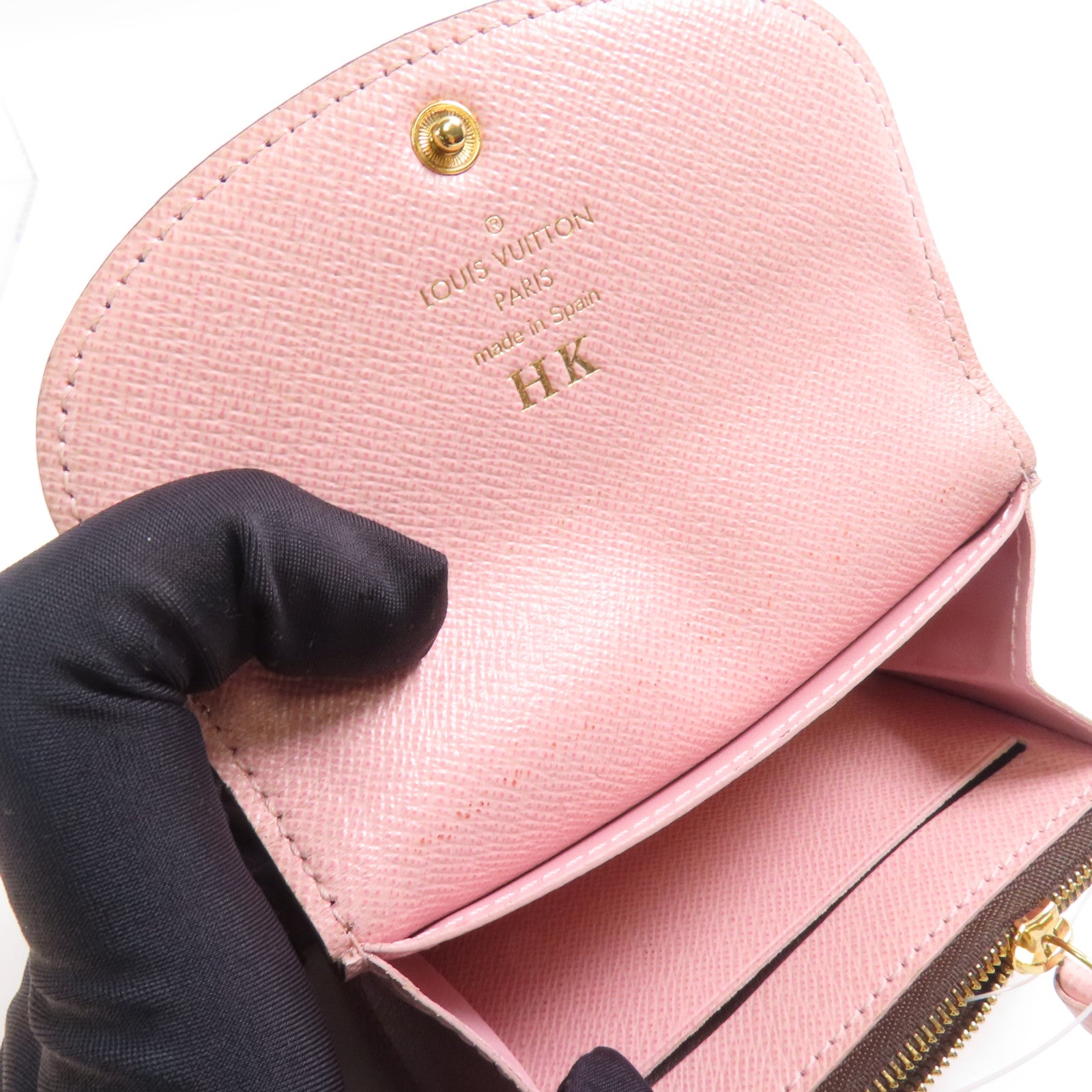 LOUIS VUITTON Monogram Rosalie Coin Purse金扣零錢包