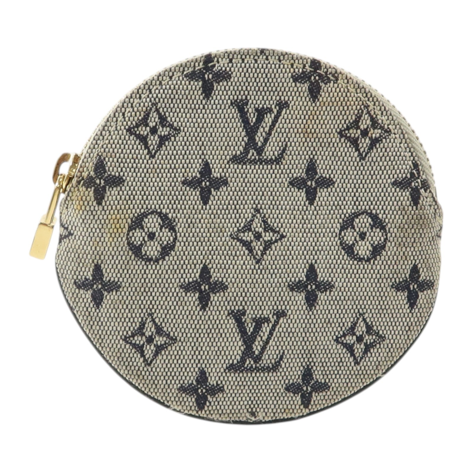 LOUIS VUITTON Monogram Mini Coin Purse金扣零錢包