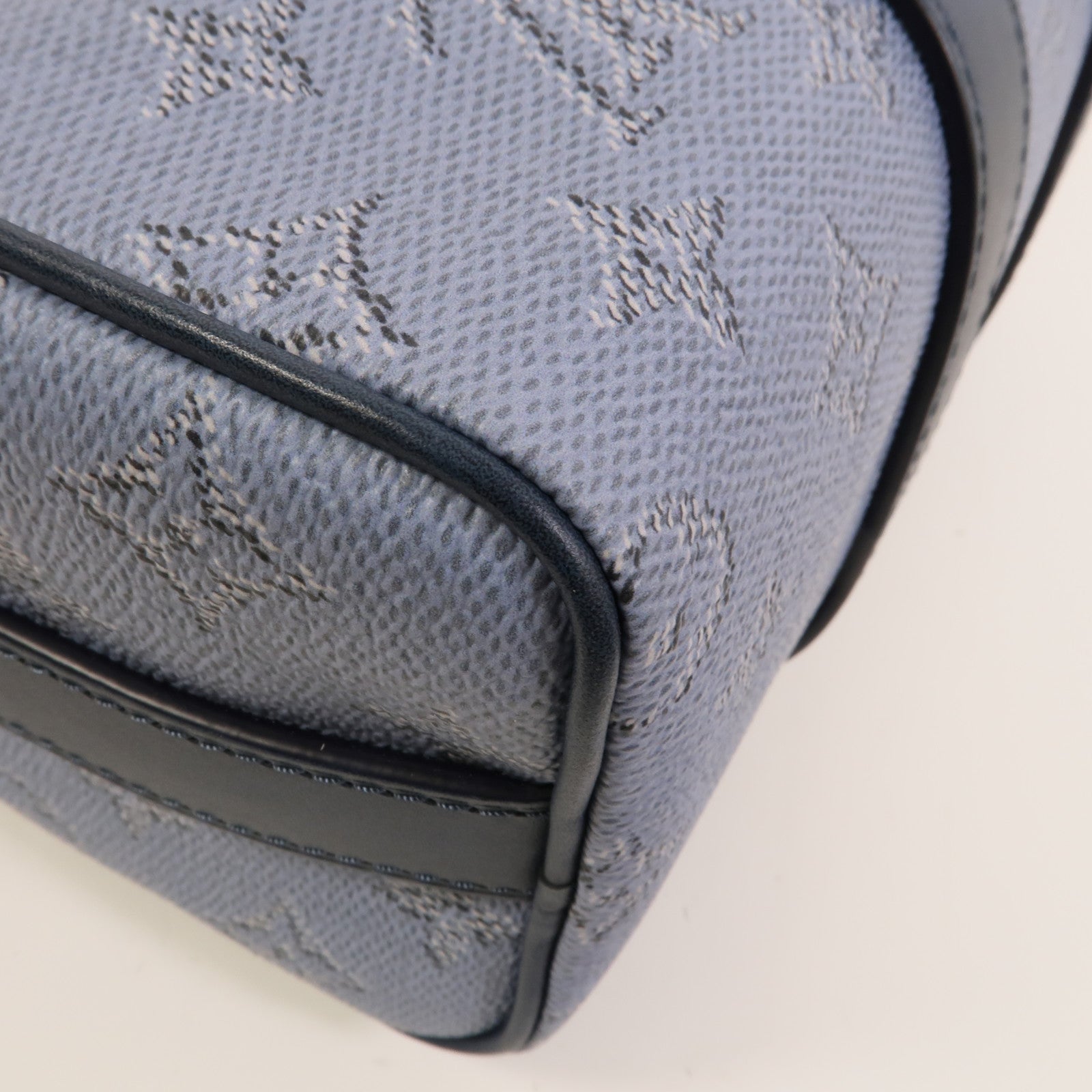LOUIS VUITTON Monogram Heritage Keepall Bandouliere 25銀扣手挽肩背兩用袋