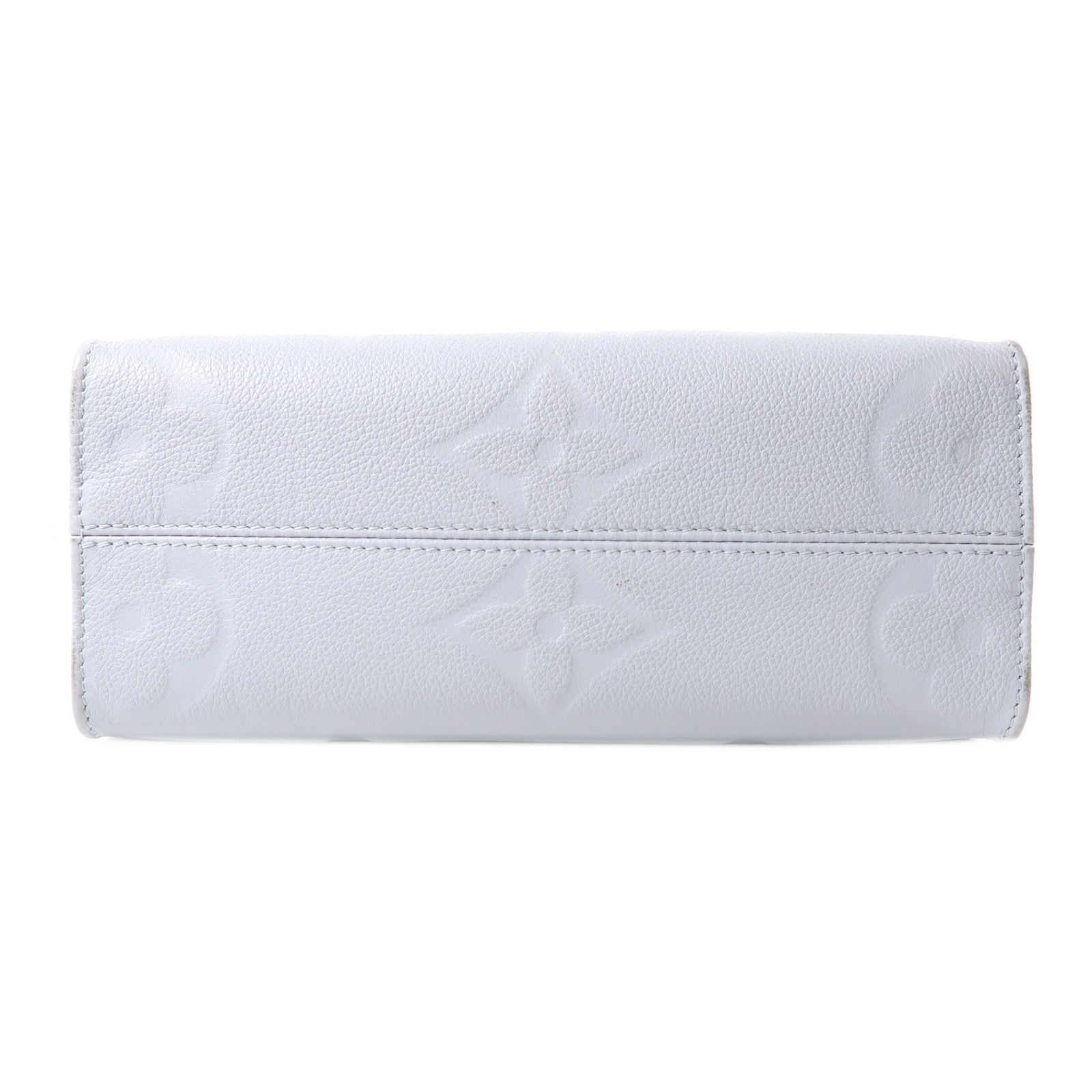 LOUIS VUITTON LV OnTheGo PM 2 Way Bag M46840 Monogram Empreinte Light Blue