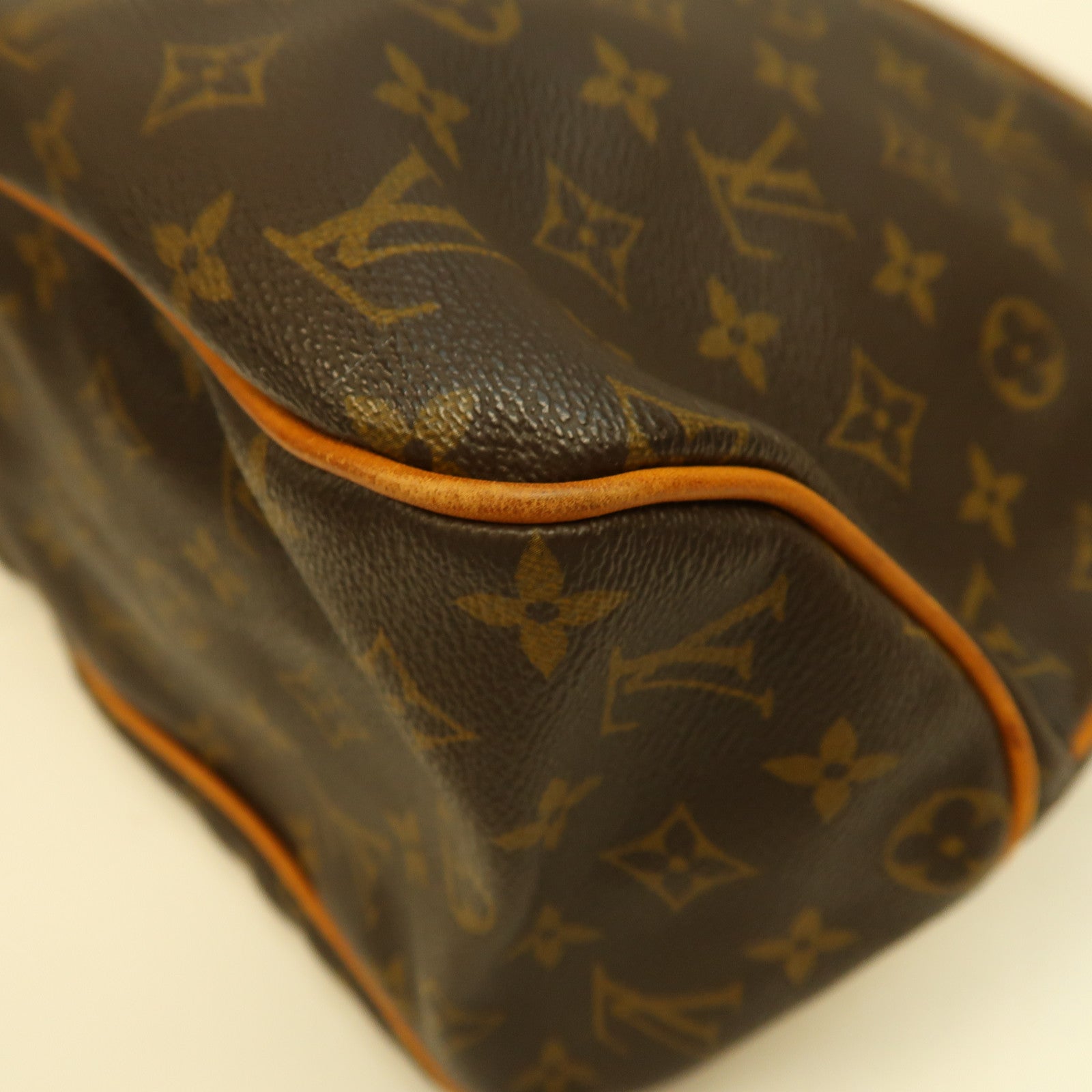 LOUIS VUITTON 【激減優惠】Monogram Delightful MM金扣肩背袋啡色