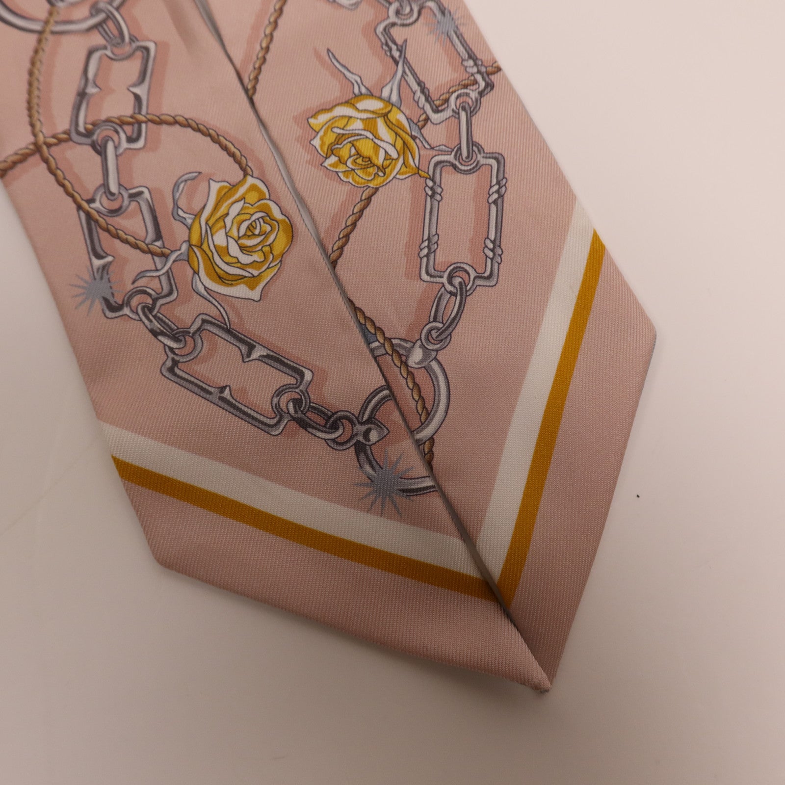 HERMES 絲質Twilly絲巾