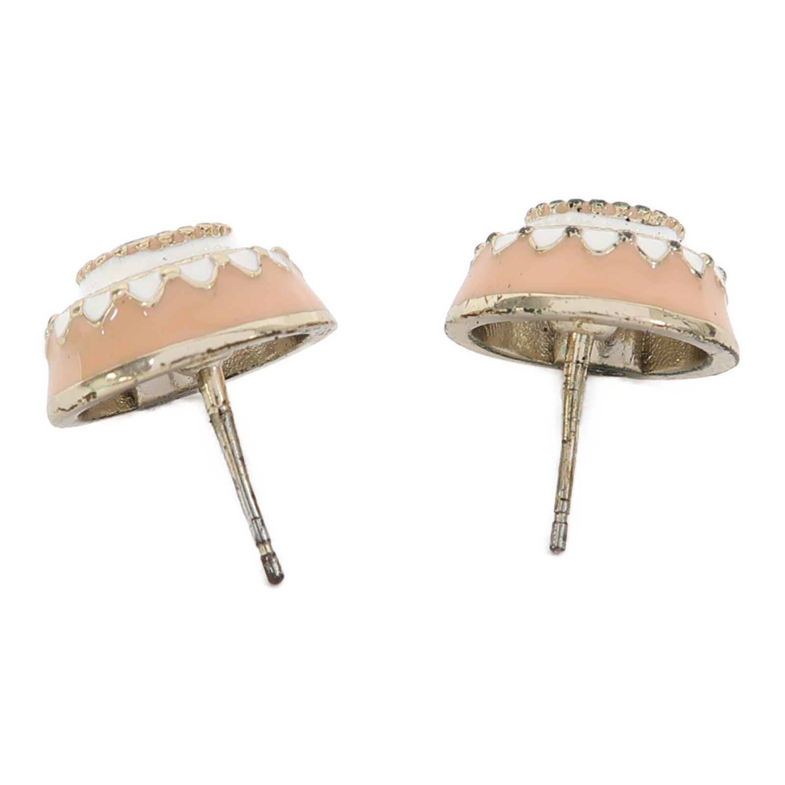 CHANEL 金屬Earrings耳環粉紅色