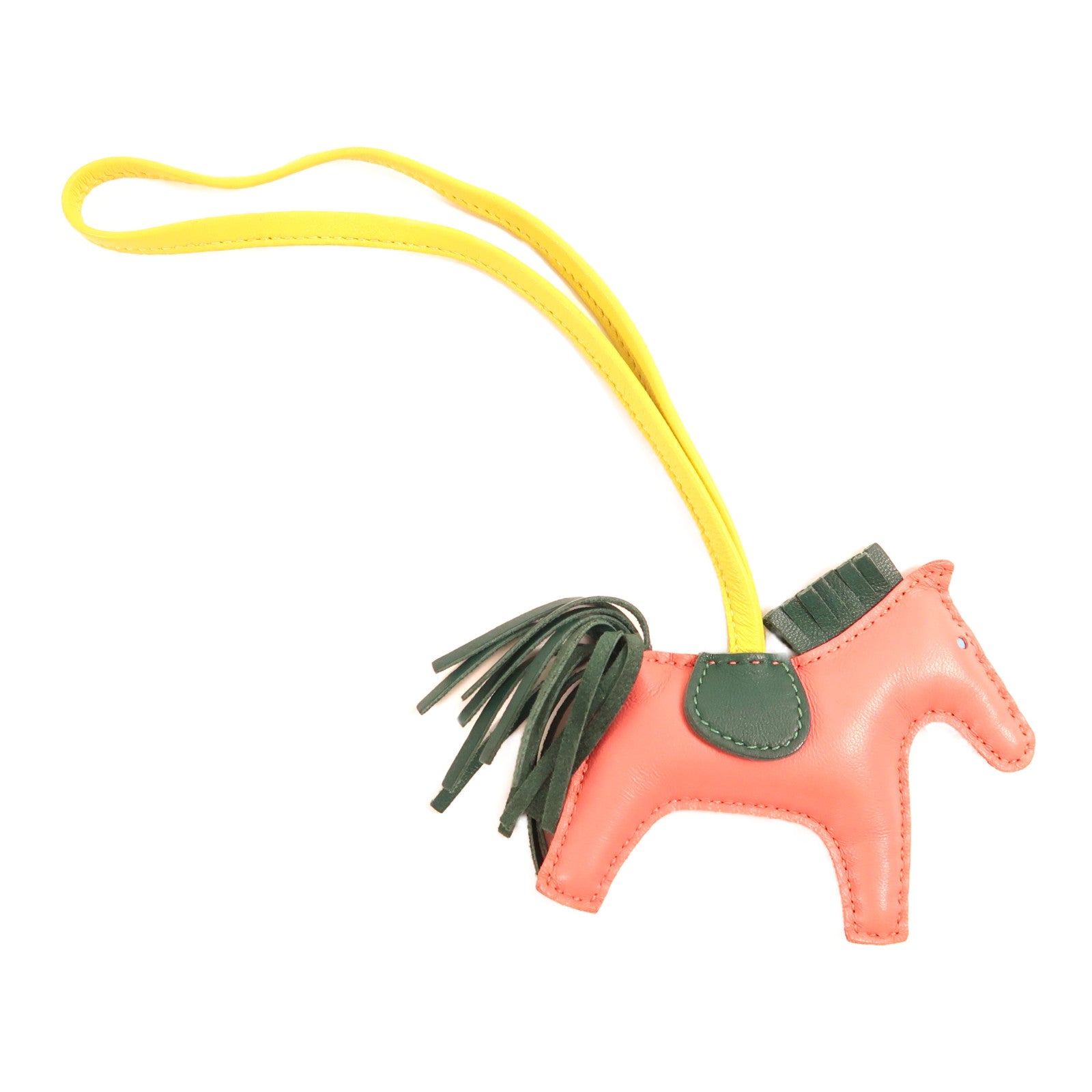 HERMES Swift皮革Rodeo PM掛飾