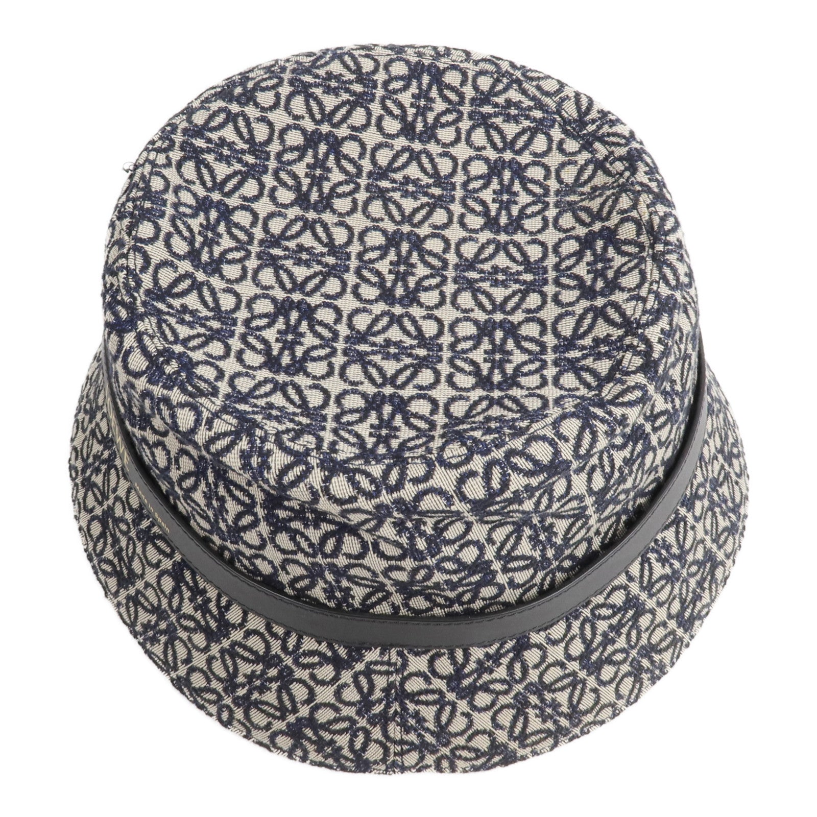 LOEWE 帆布Anagram Bucket Hat帽子
